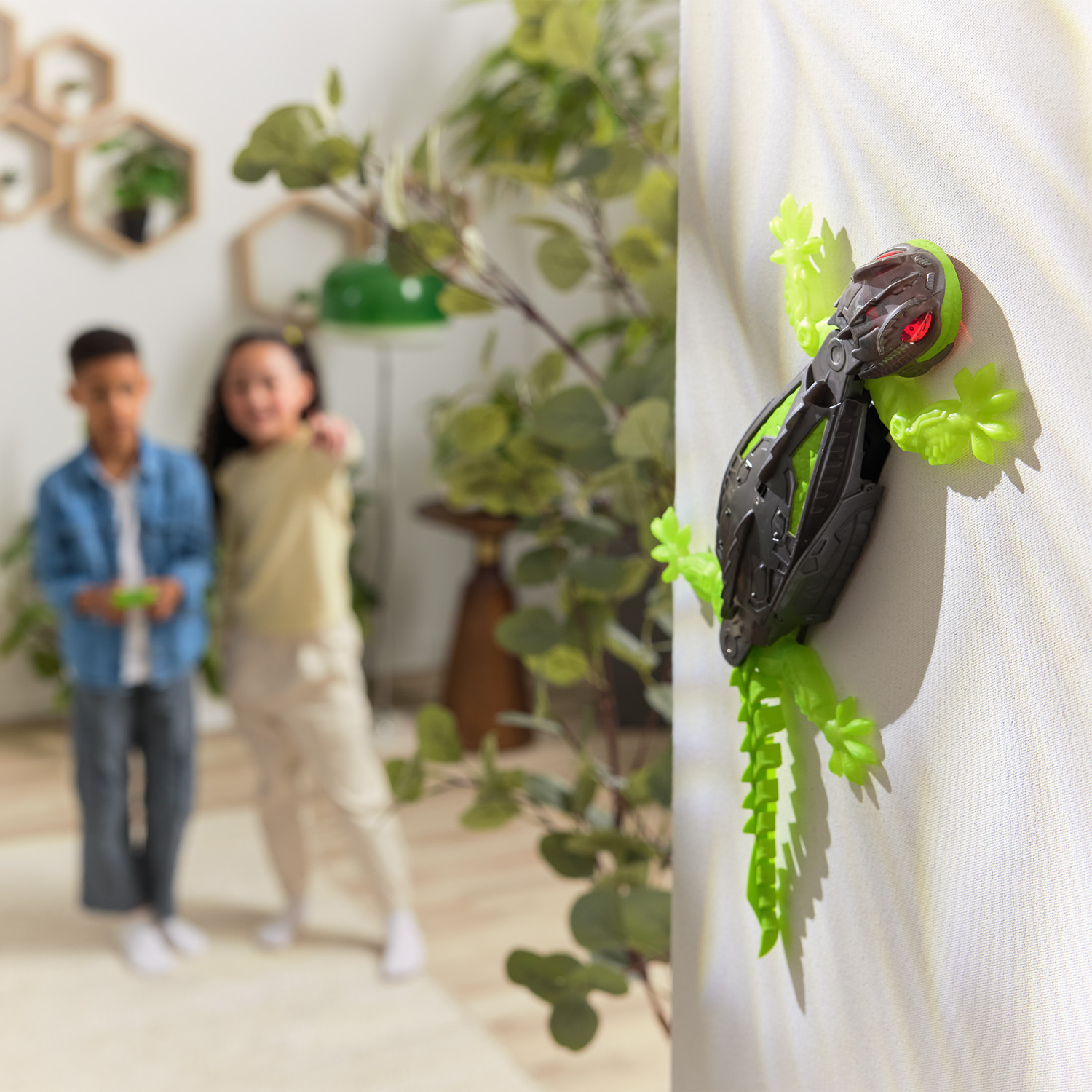 HEX BOTS Wall Crawler Gecko RC - LED-Augen