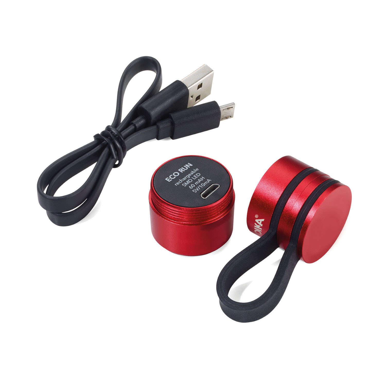 ECO RUN Sicherheitslicht 60 mAh red