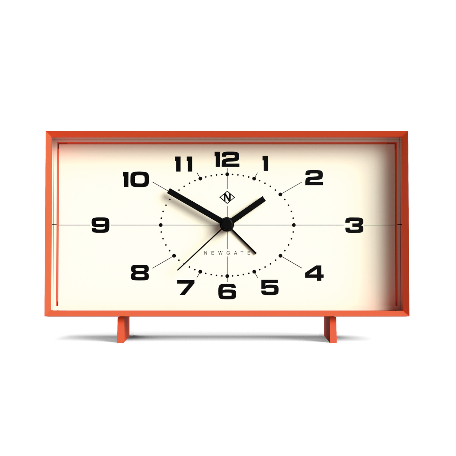 Newgate Wideboy Wecker - Kürbisorange Newgate Wideboy Wecker - Kürbisorange