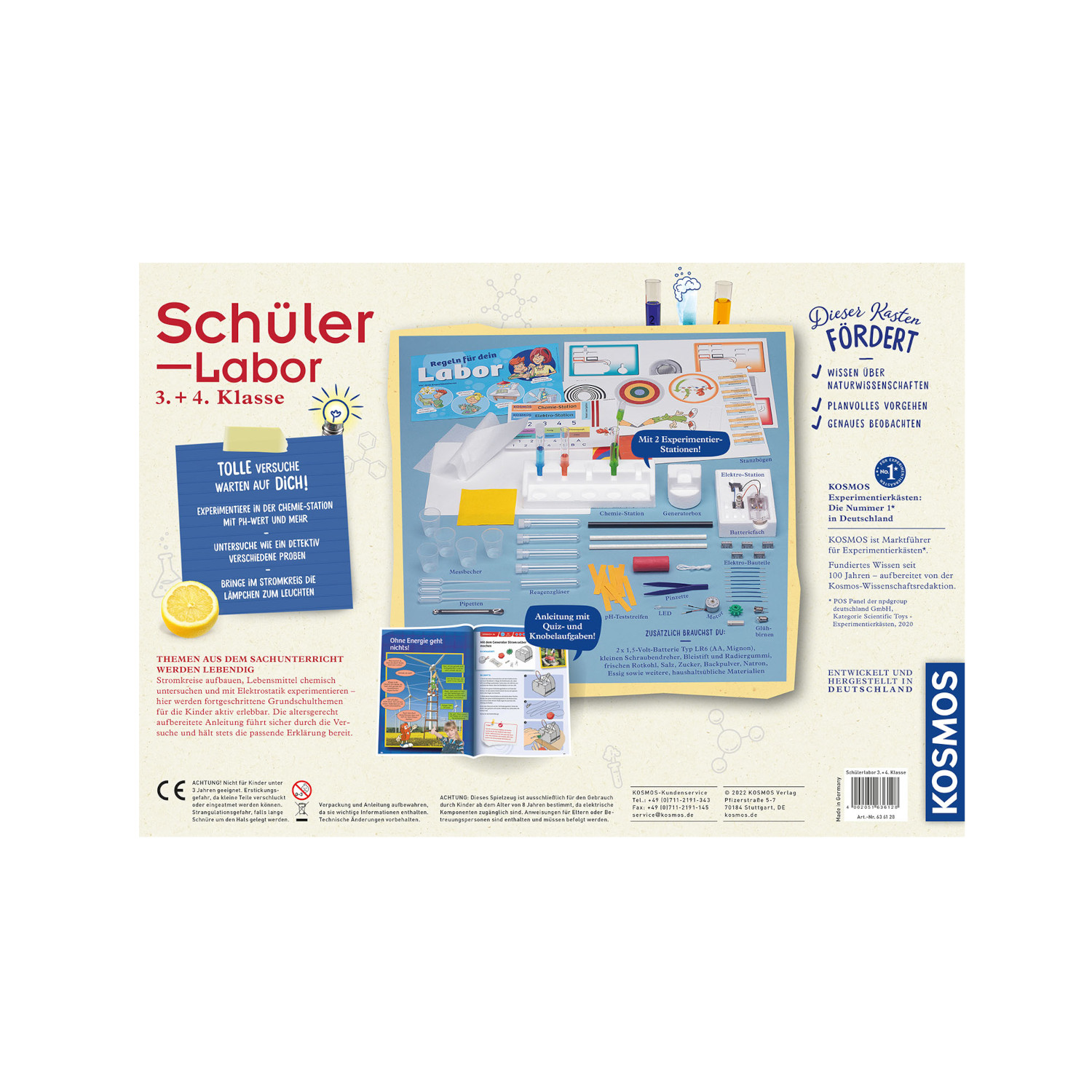Schülerlabor 3. und 4. Klasse