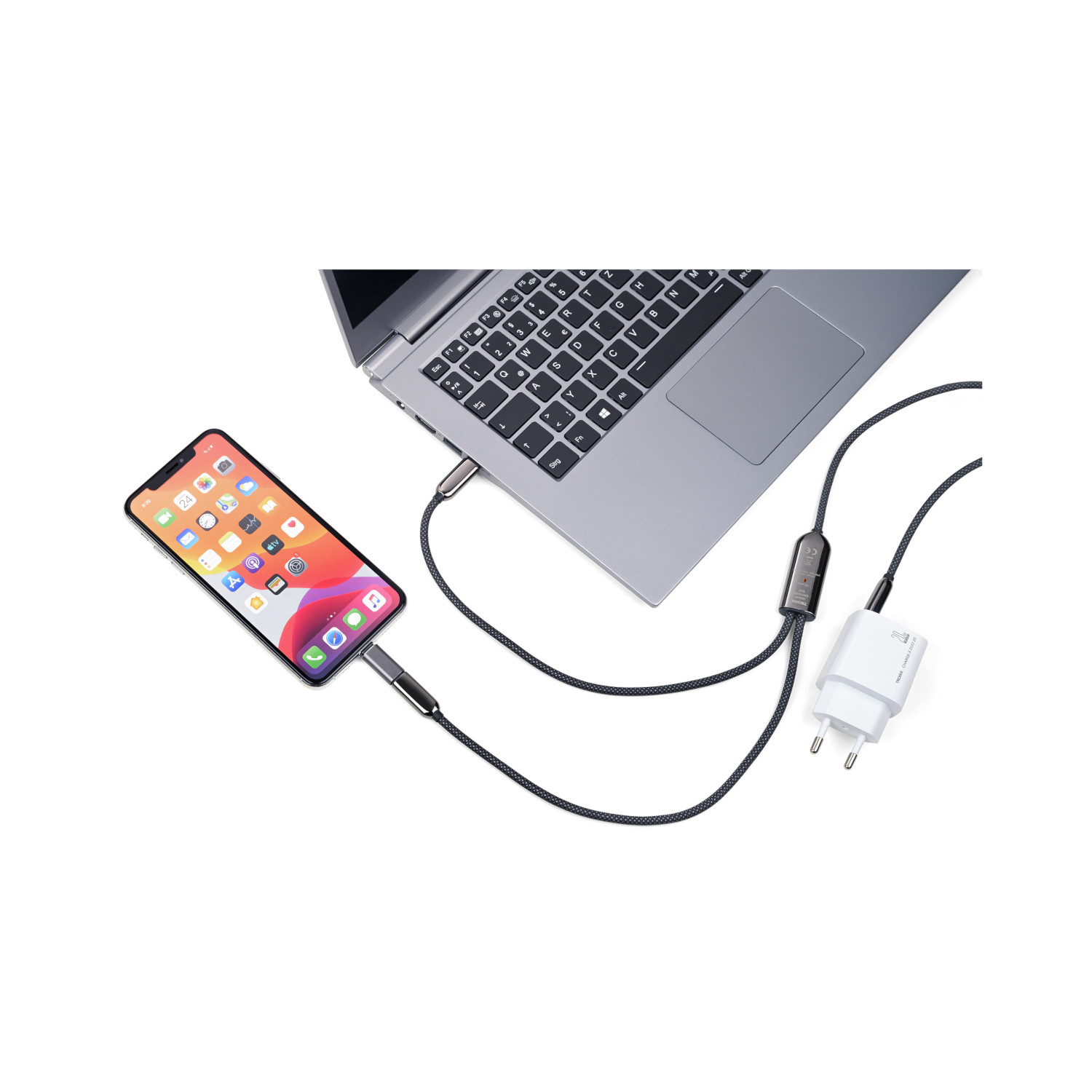 Ladekabel 2-in 1 LUXURY CHARGING DUO