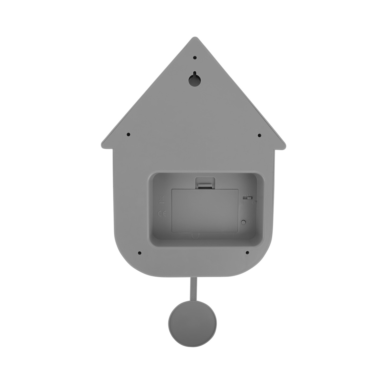 Pendelwanduhr Cuckoo - Mausgrau