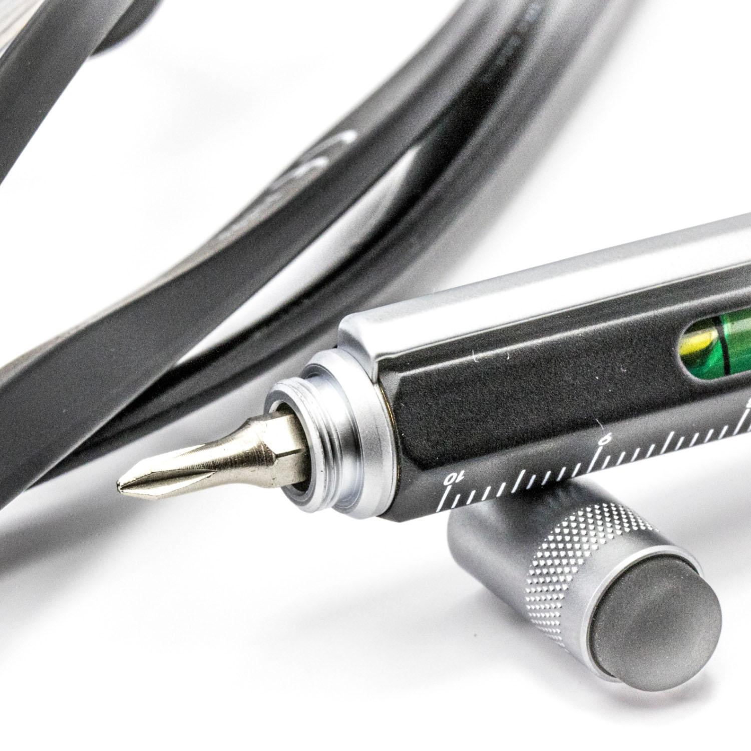 Construction-Multitasking Kugelschreiber schwarz