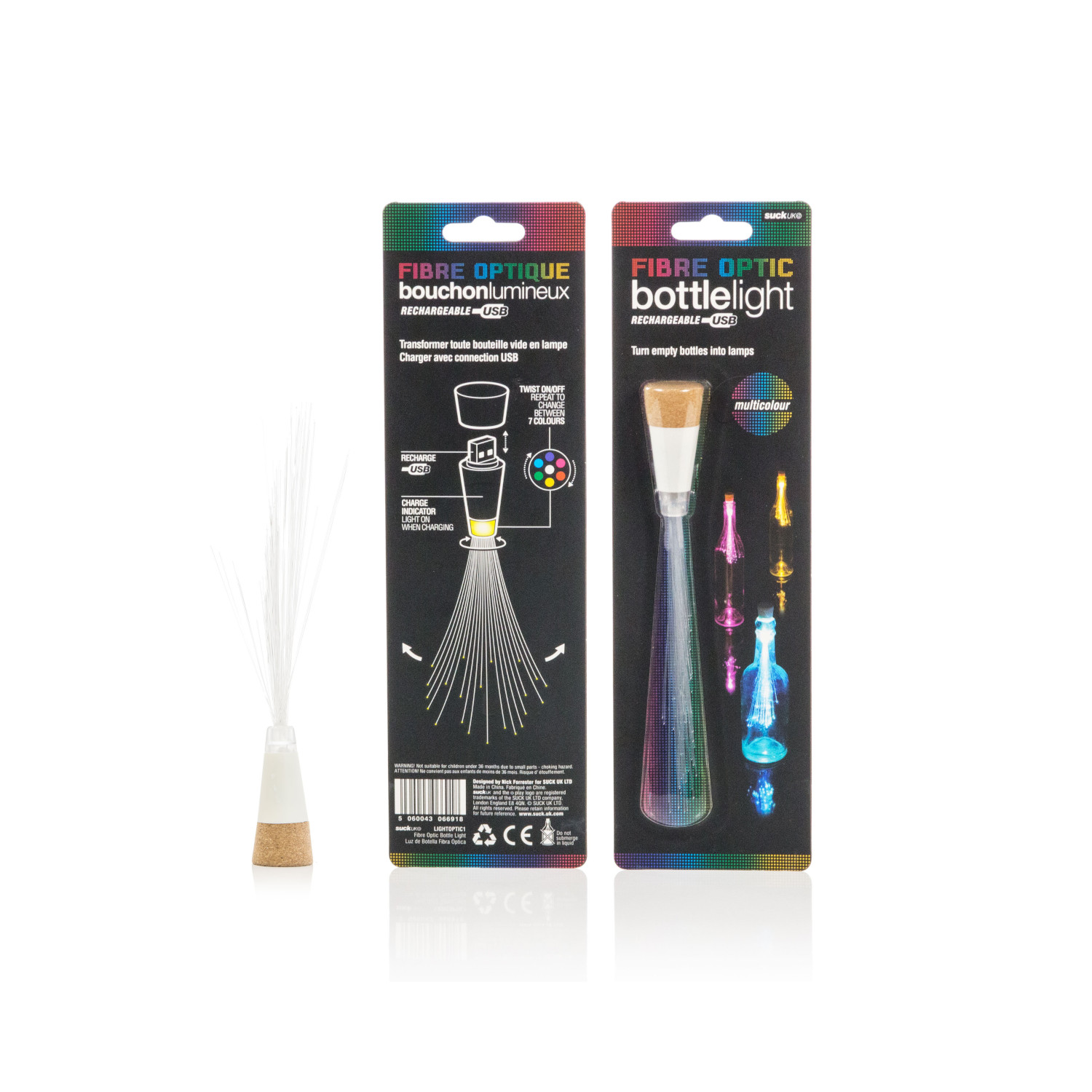 Glasfaser bunt