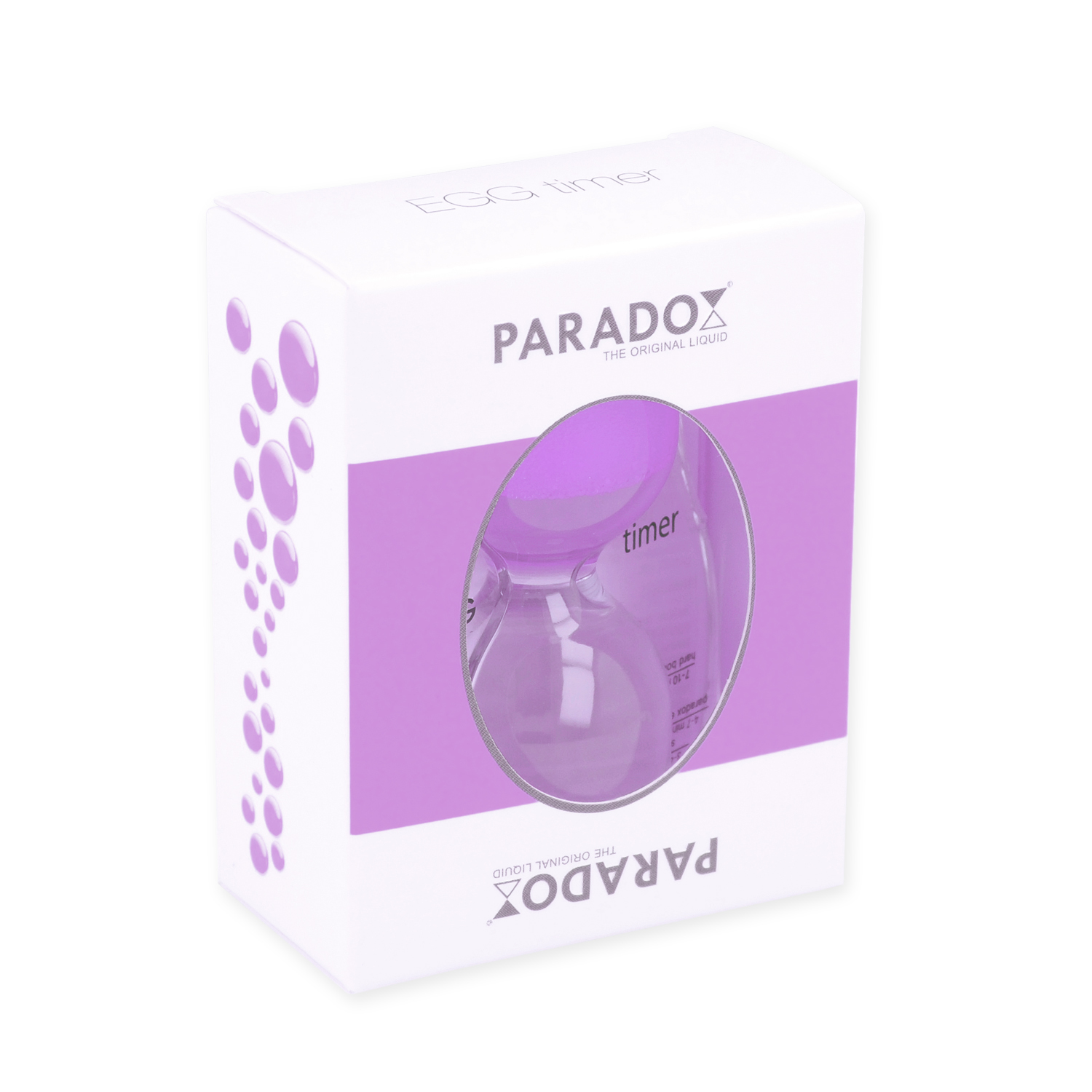 PARADOX EGG TIMER, light purple