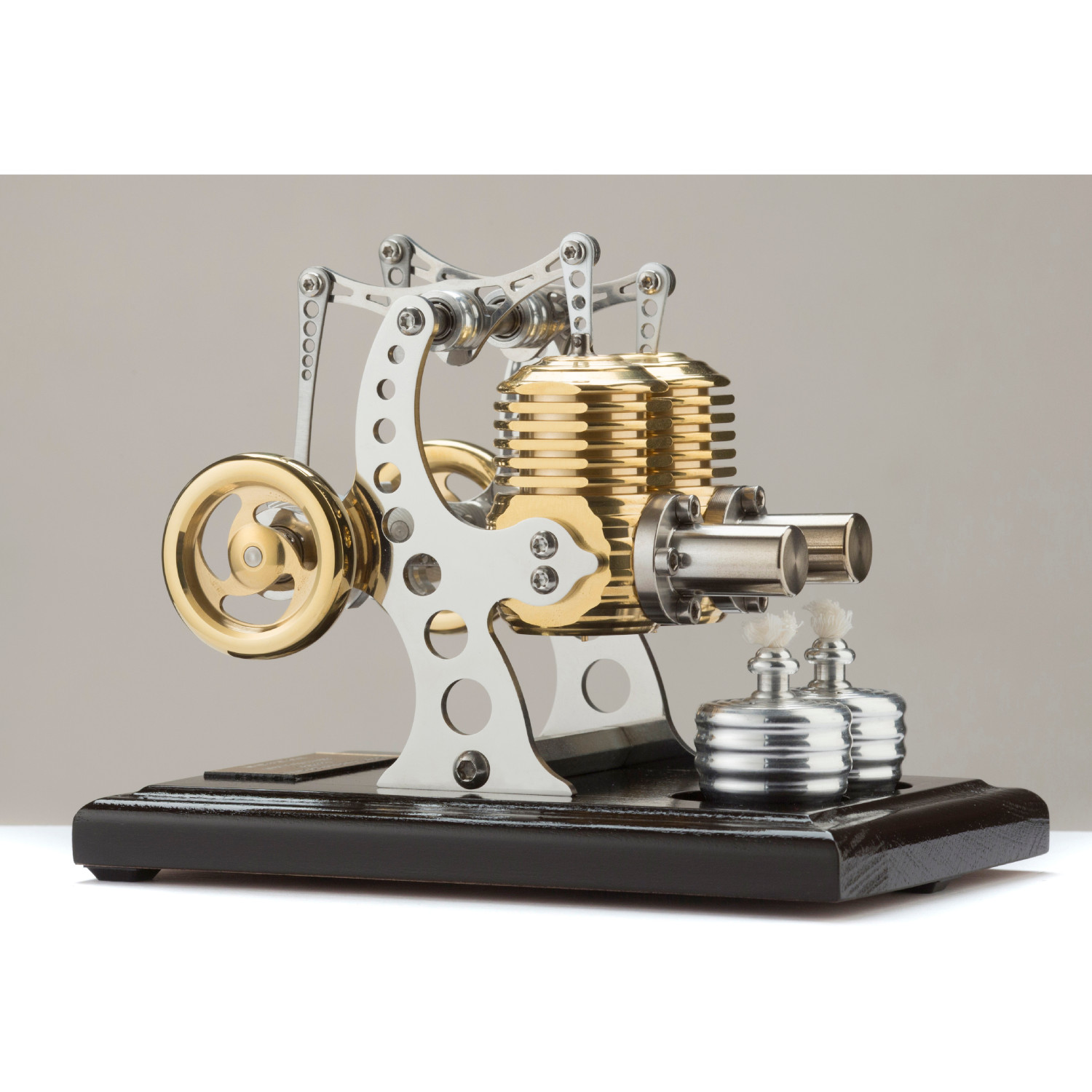 Stirlingmotor Big Power Station dunkel BHB12