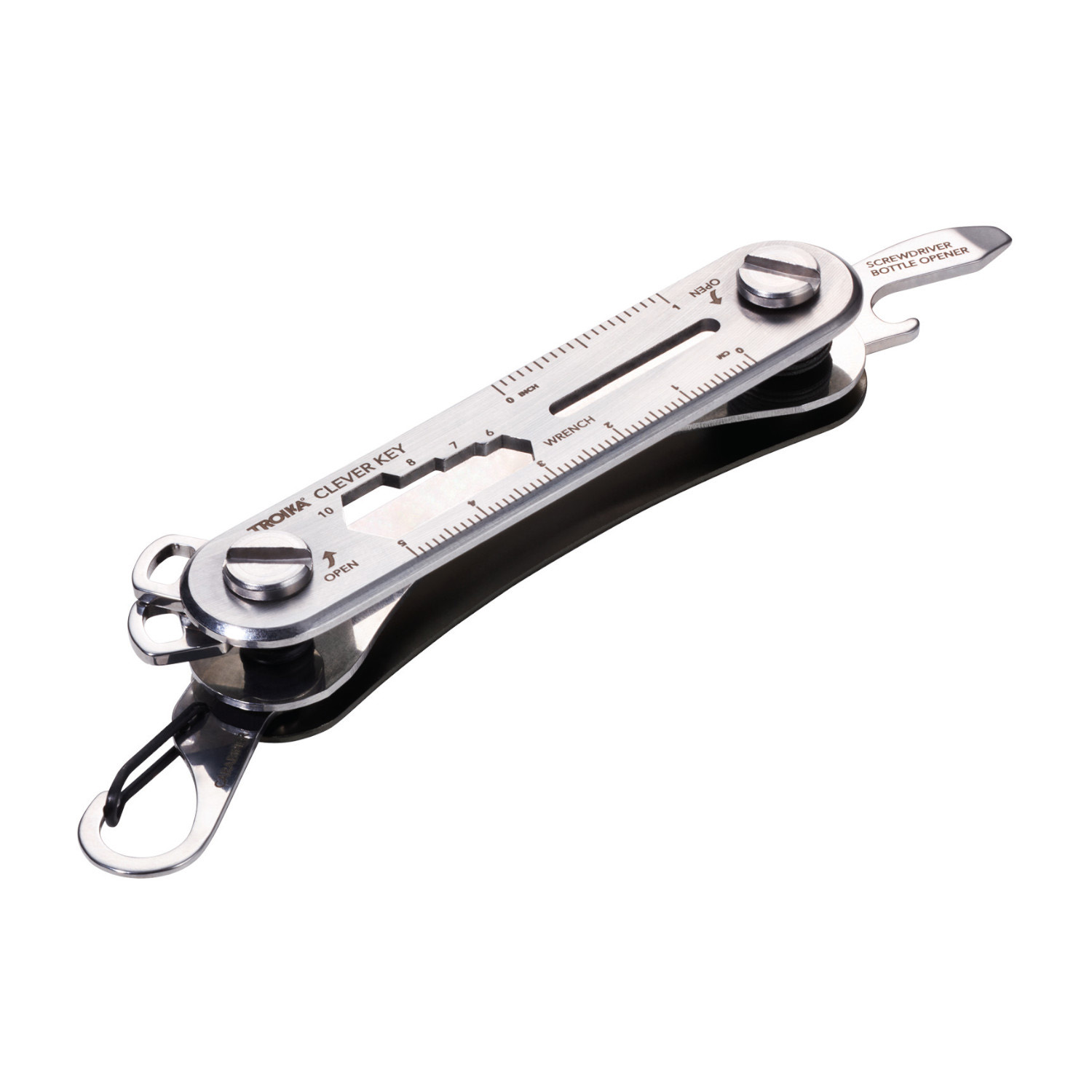 Schlüssel Organizer CLEVER KEY silber/titan