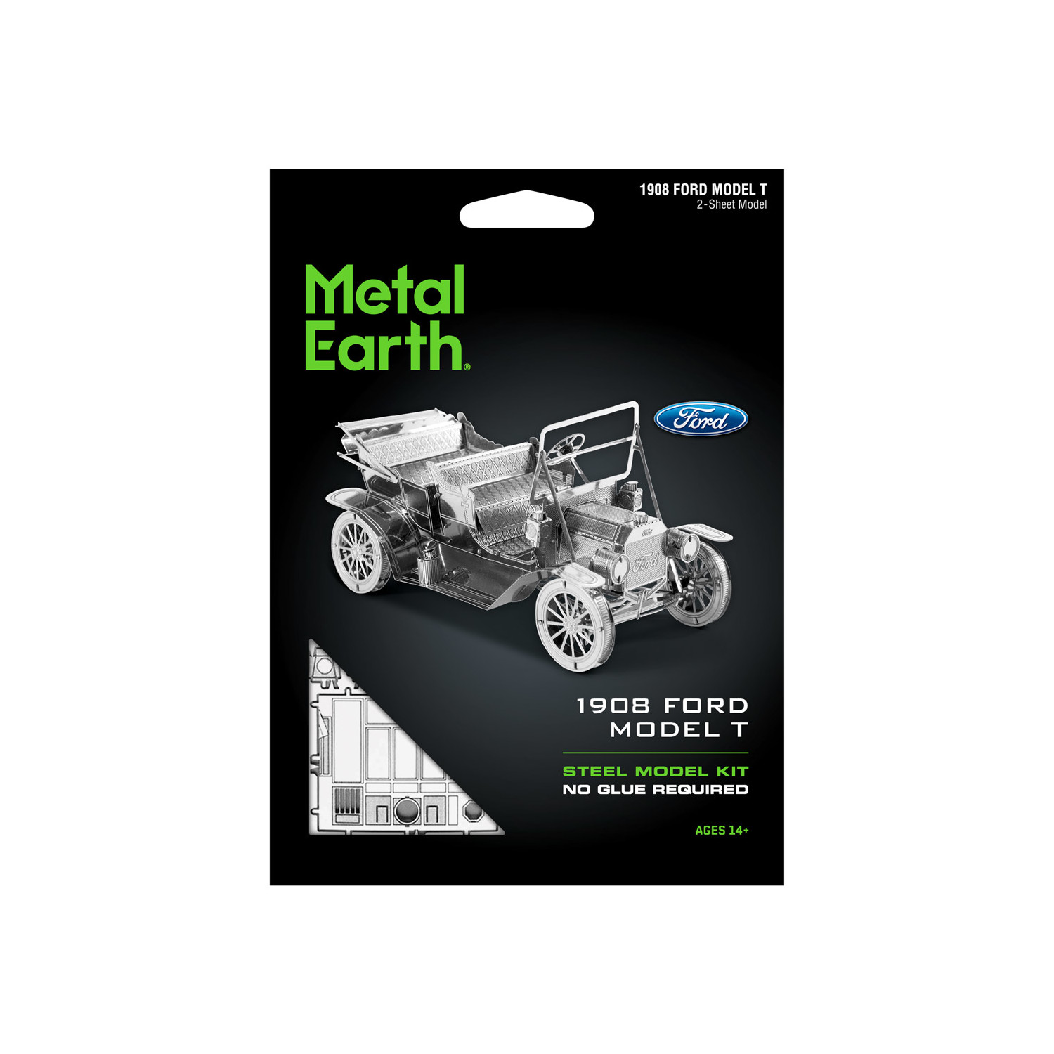 Metal Earth Silver Edition - 1908 Ford Model T