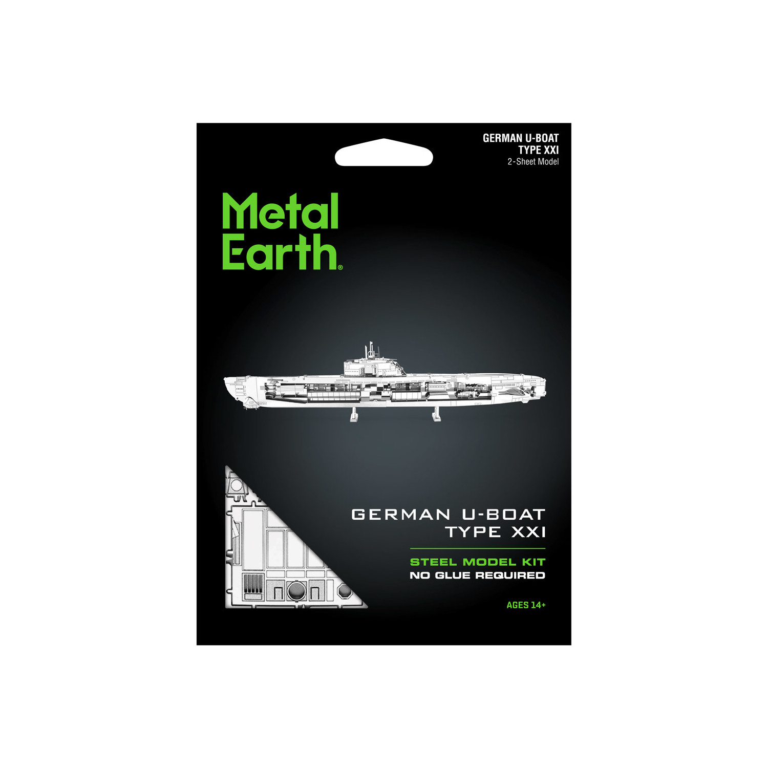 Metal Earth - German U-Boat Type XXI 