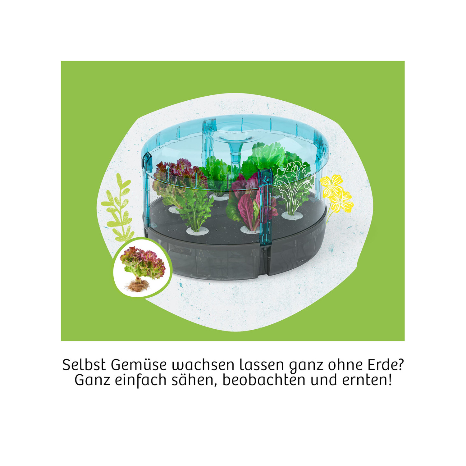 Experimentierset Hydro-Garten