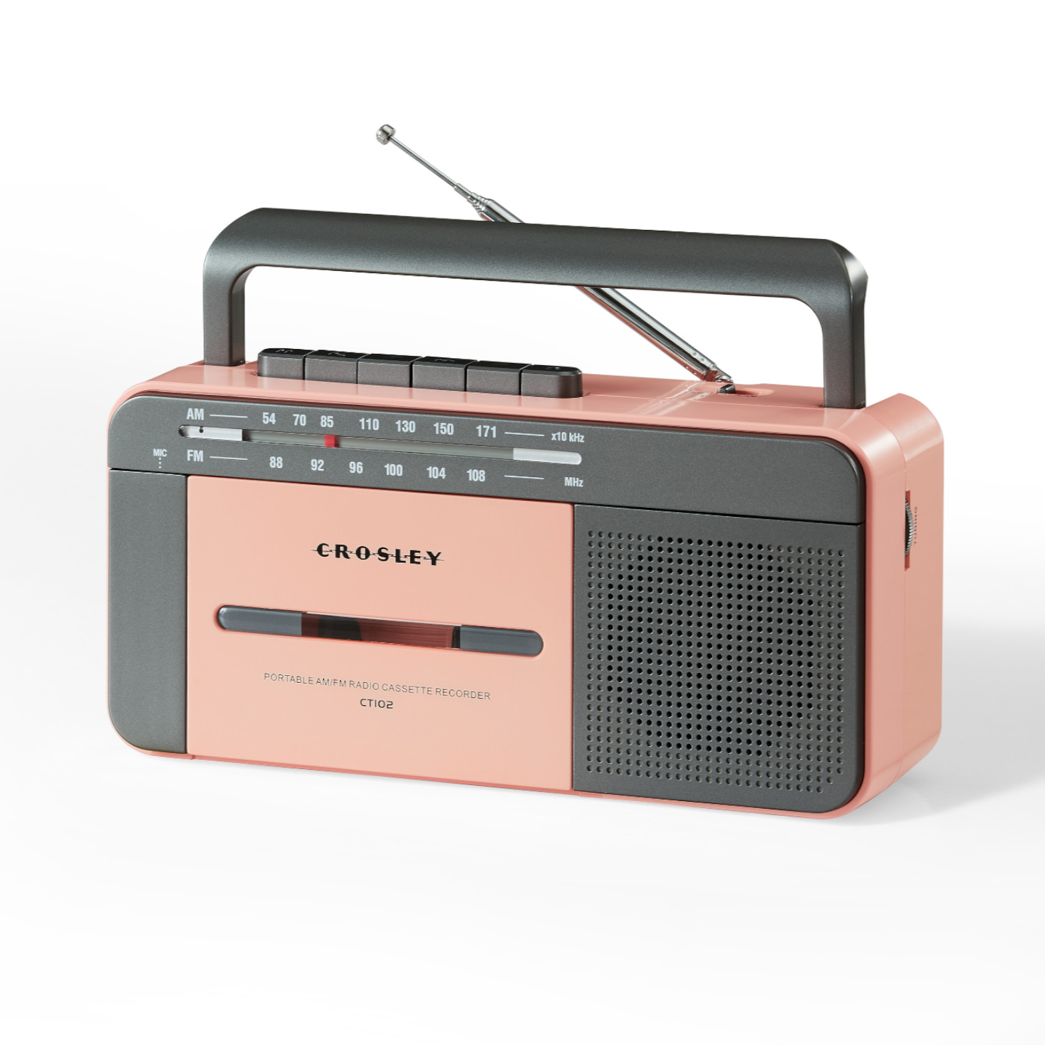 Crosley Cassette Player - Rose Gold/ Grey