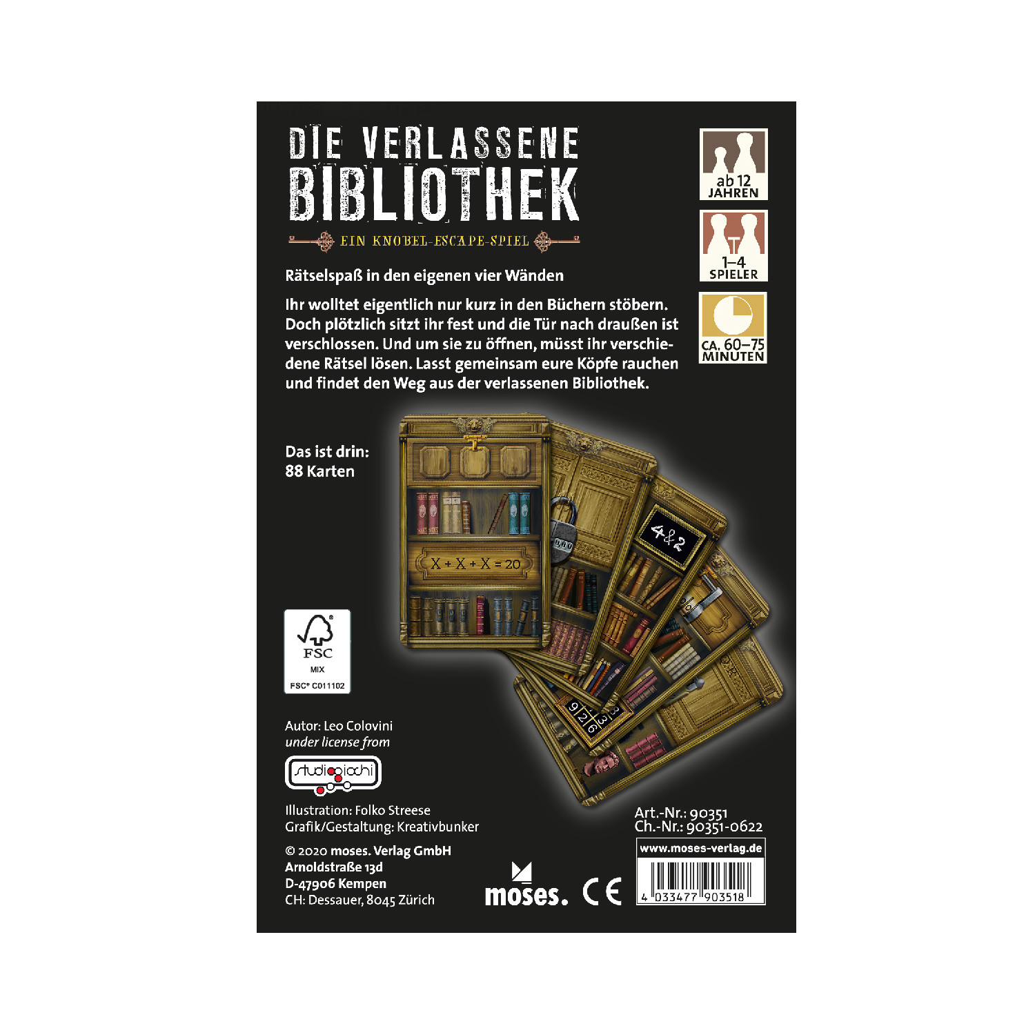 Die verlassene Bibliothek - Ein Escape Spiel