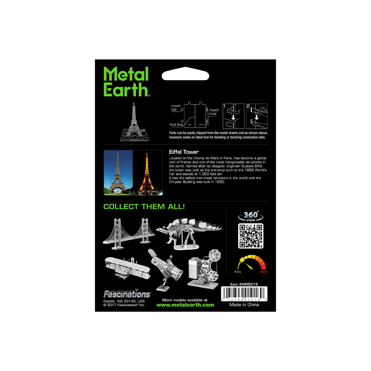  Metal Earth - Eiffelturm 