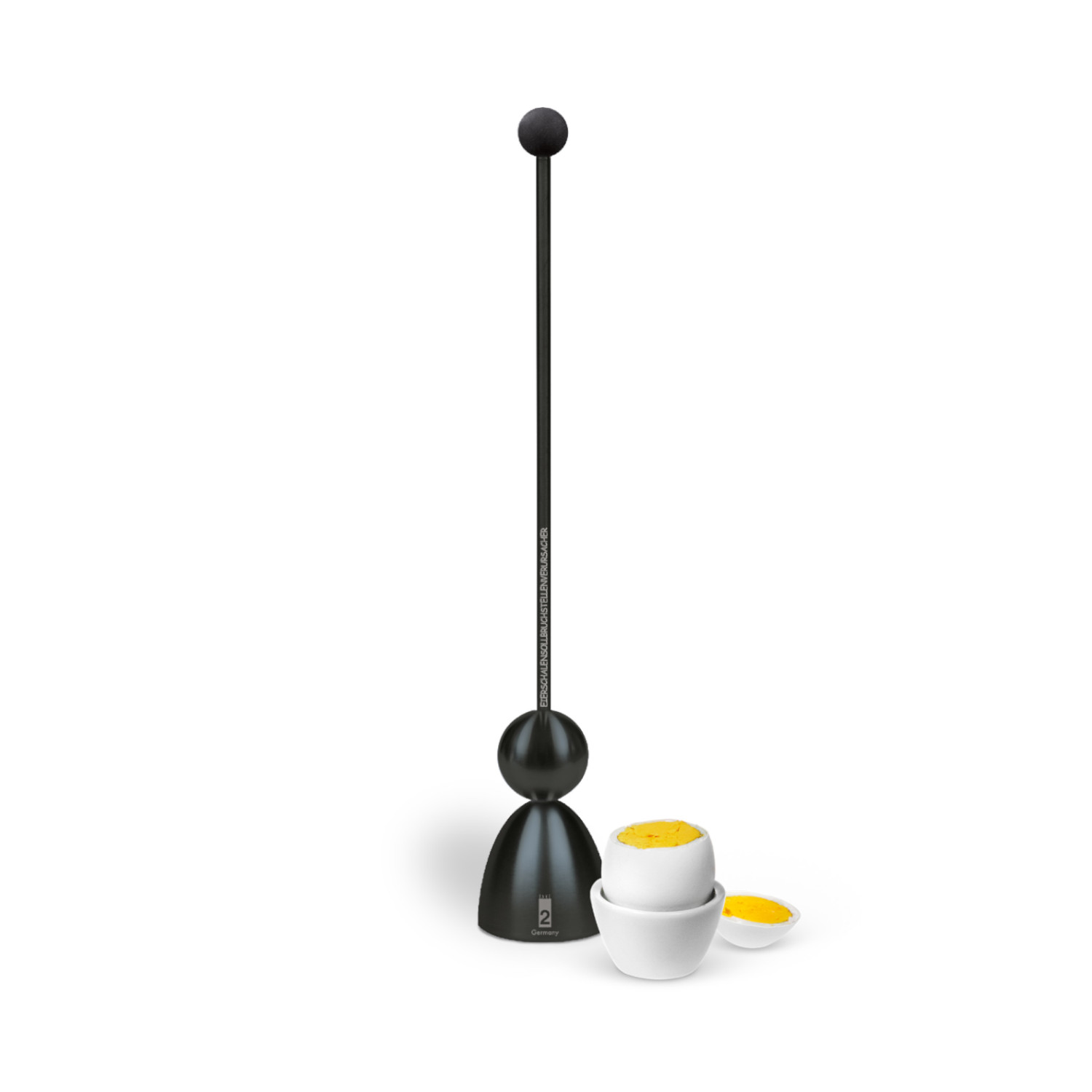 Eieröffner Clack Jubiläum - Schwarz/ Schwarz