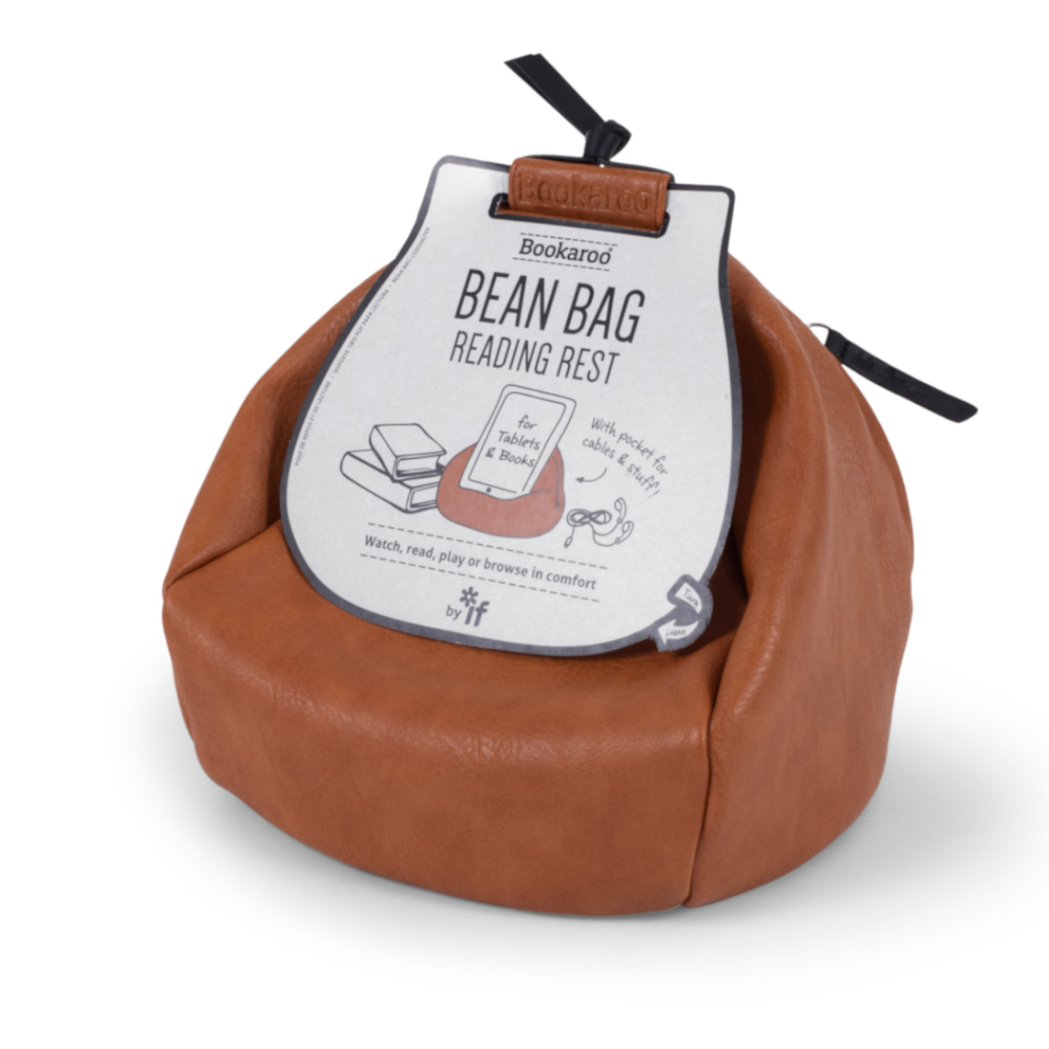 Bean Bag - Lesesack - Braun
