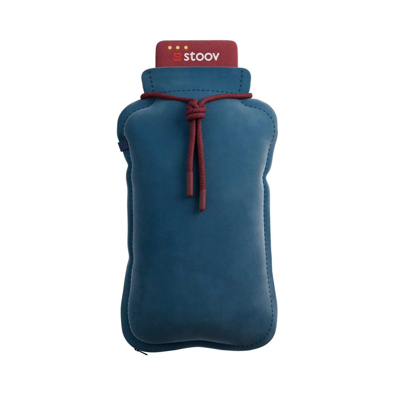 Elektrische Wärmflasche Homey Samt Flex - Blau