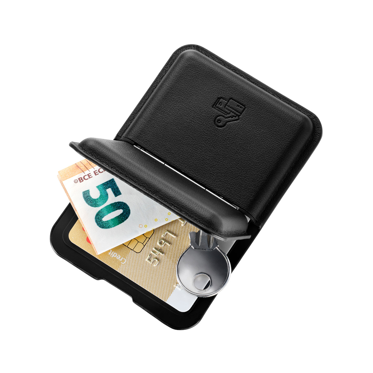 Kartenetui MAGNETIC SAFE - Schwarz