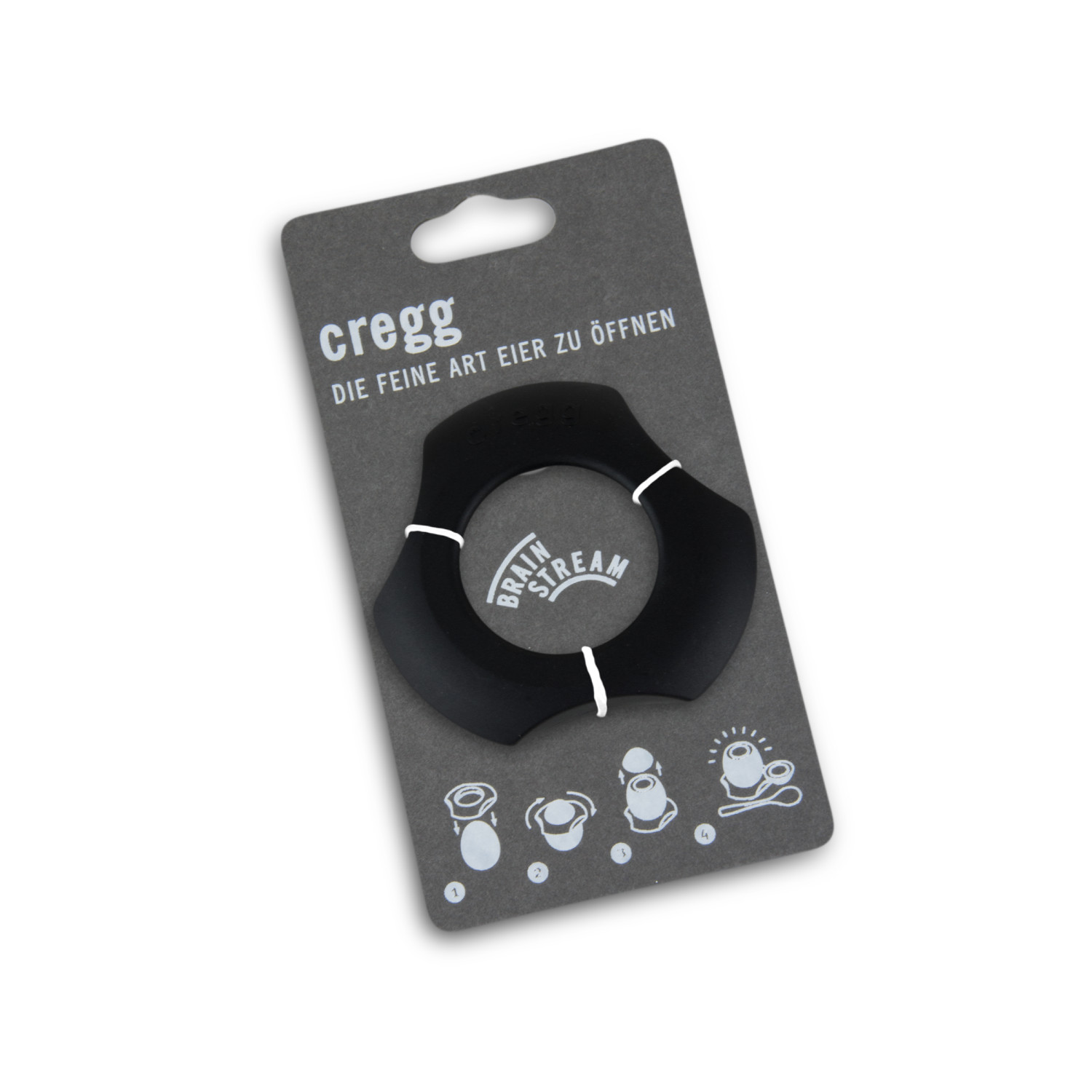 cregg - Die feine Art Eier zu öffnen - schwarz