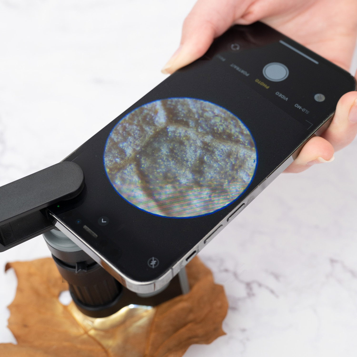 MicroBrite Pro LED-beleuchtetes Zoom-Taschenmikr