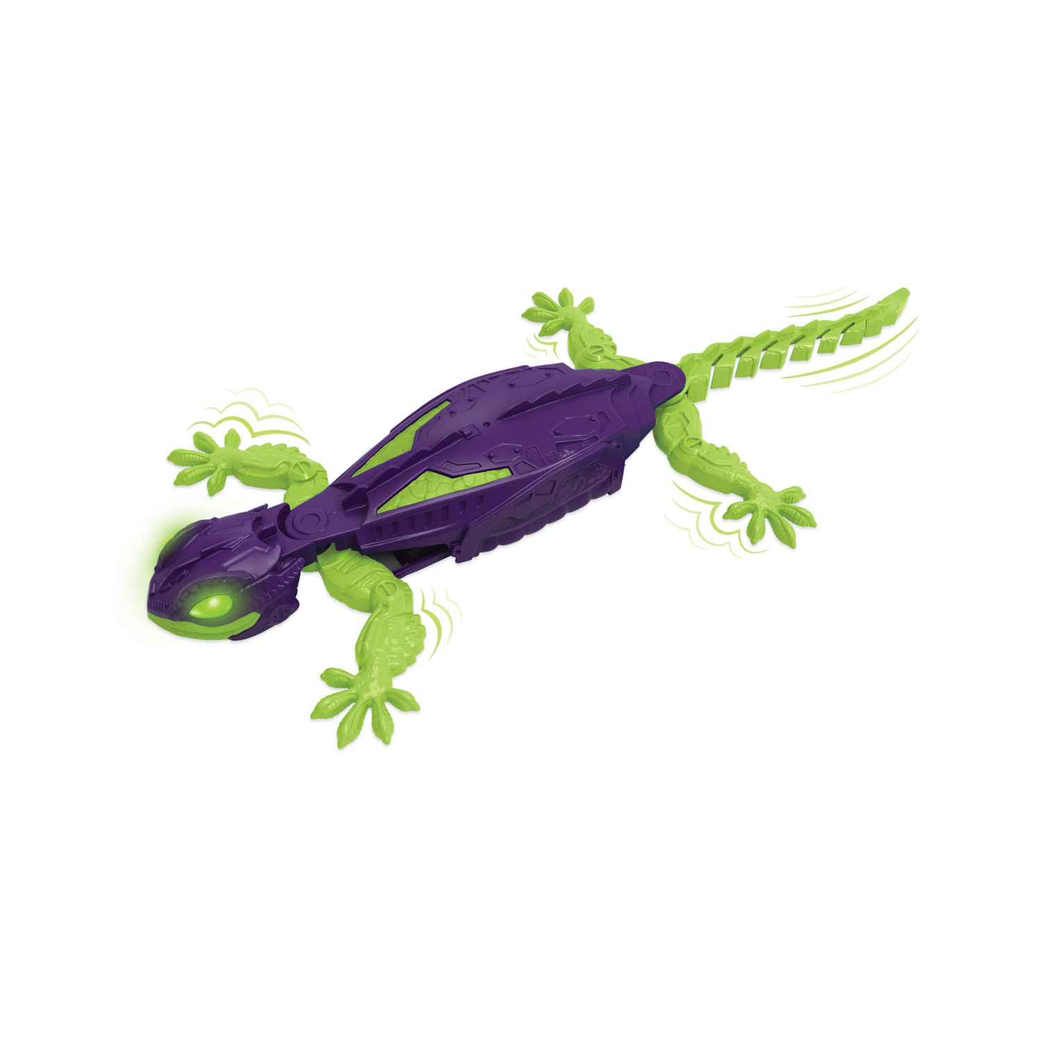 HEX BOTS Wall Crawler Gecko RC - Glow in the Dark
