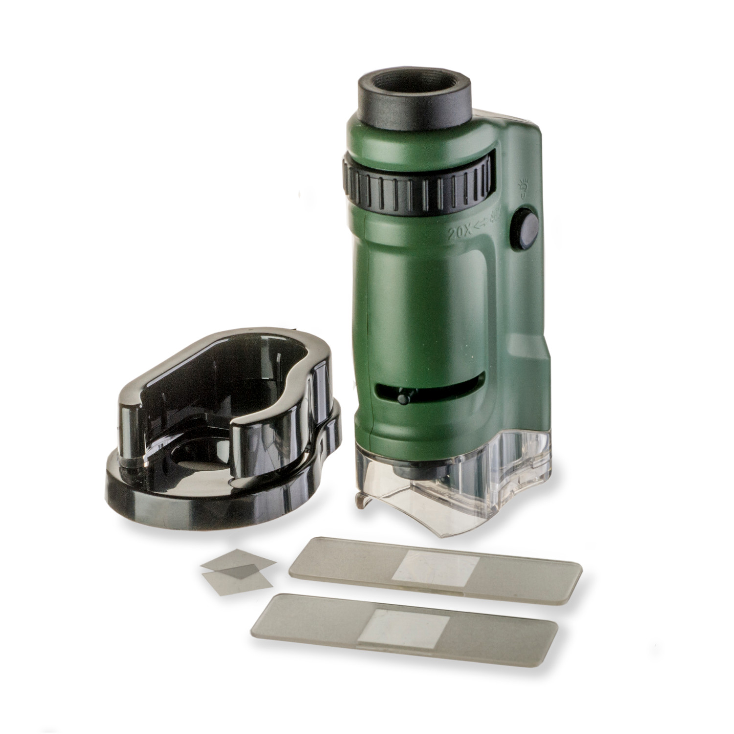 Carson MicroBrite 20x-40x LED Taschenmikroskop K