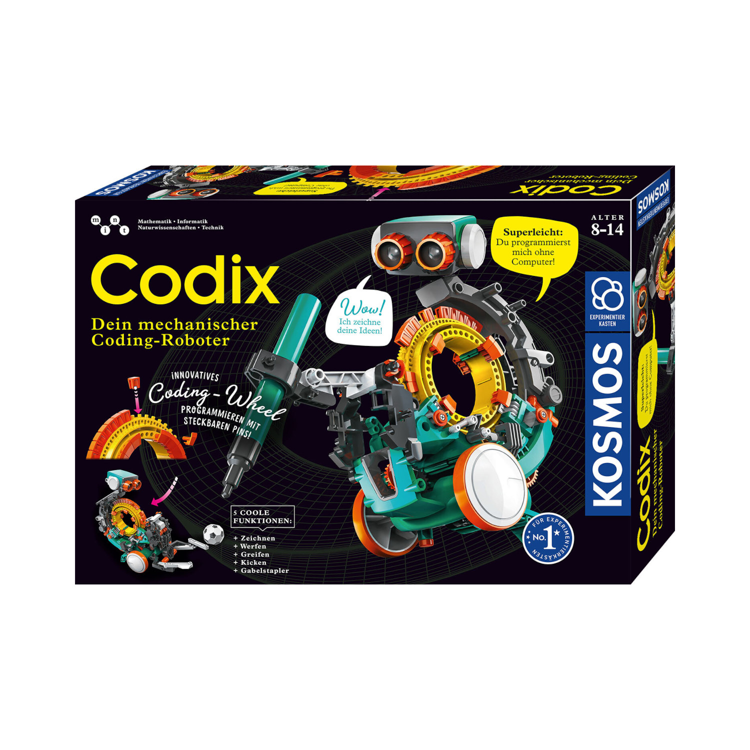 Codex Robot Codix - Mechanischer Coding-Roboter | 4002051620646