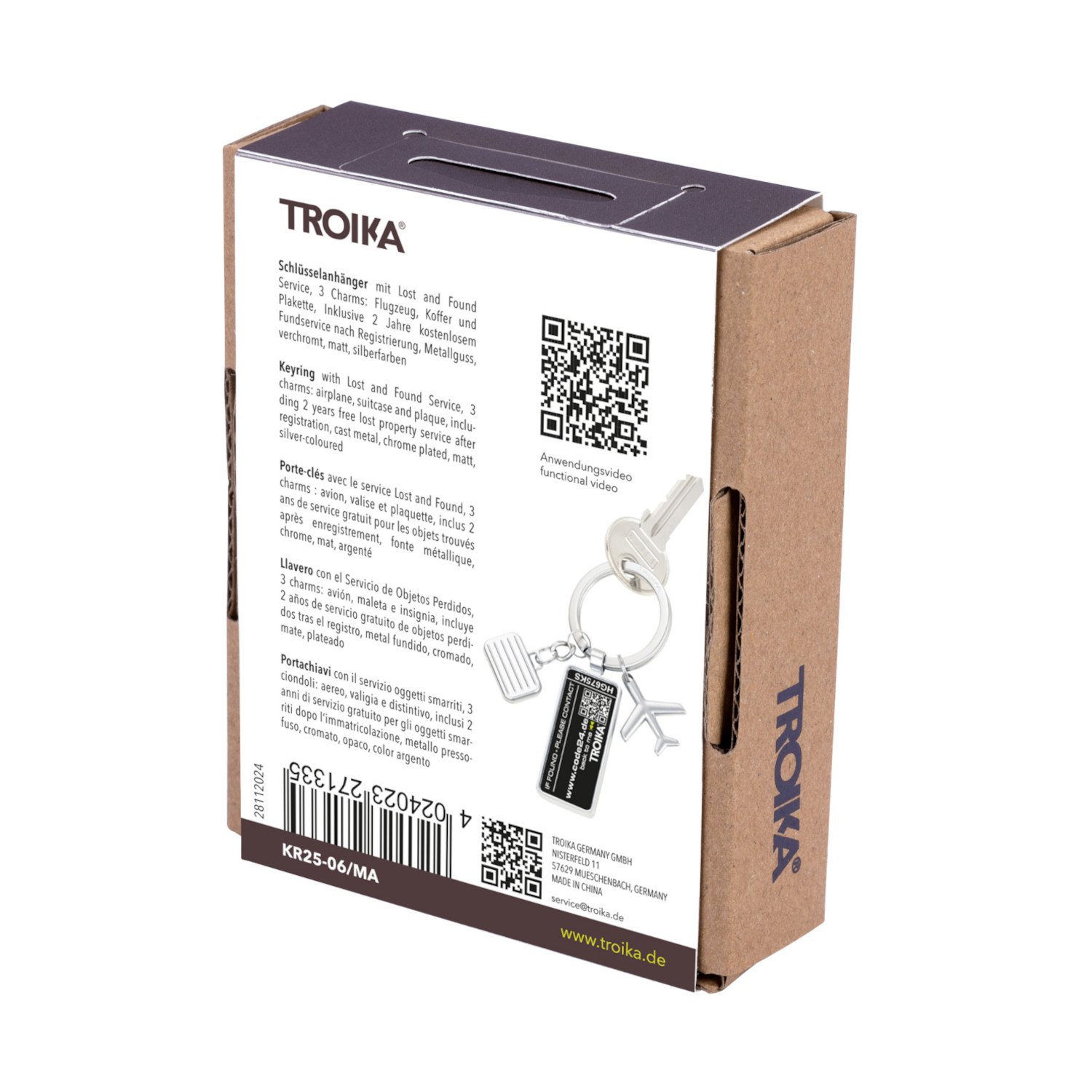 QR Code Schlüsselanhänger 3D – 3D Manufaktur