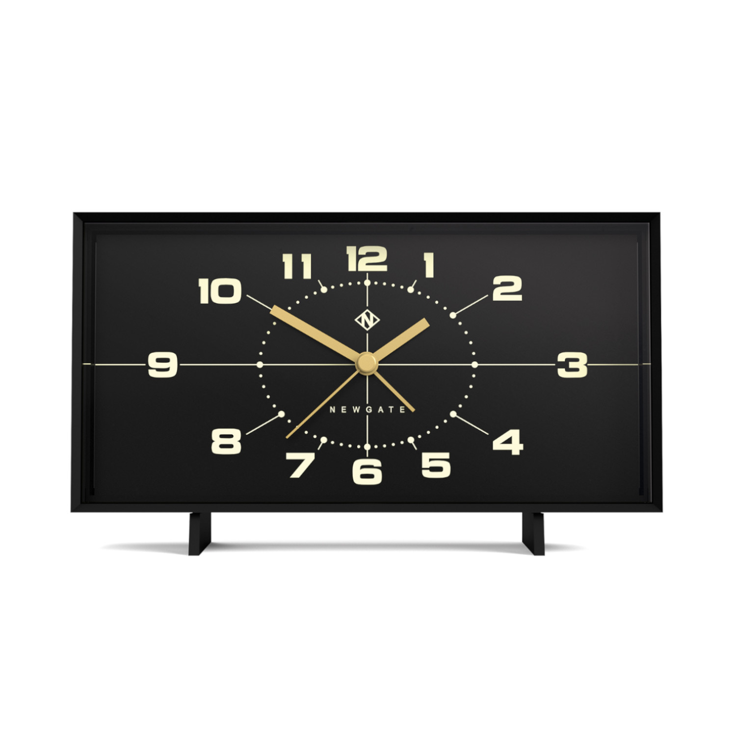 Newgate Wideboy Wecker - Schwarz Newgate Wideboy Wecker - Schwarz