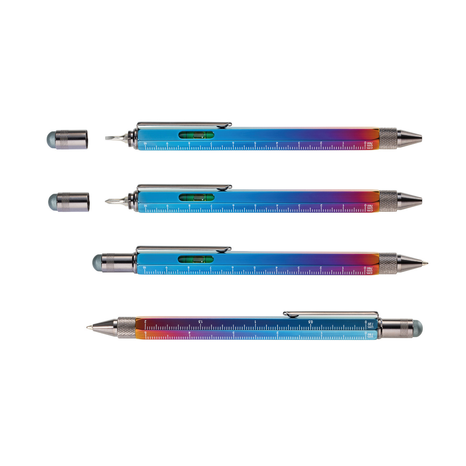 CONSTRUCTION Multitasking-Kugelschreiber, Multicolor