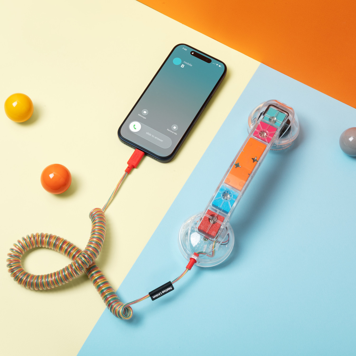 USB-C Telefonhörer POP PHONE - Bubble Gum