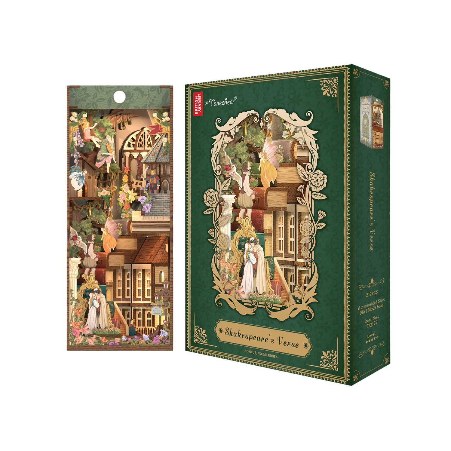 Tonecheer DIY Holzbausatz - Shakespeares Verse