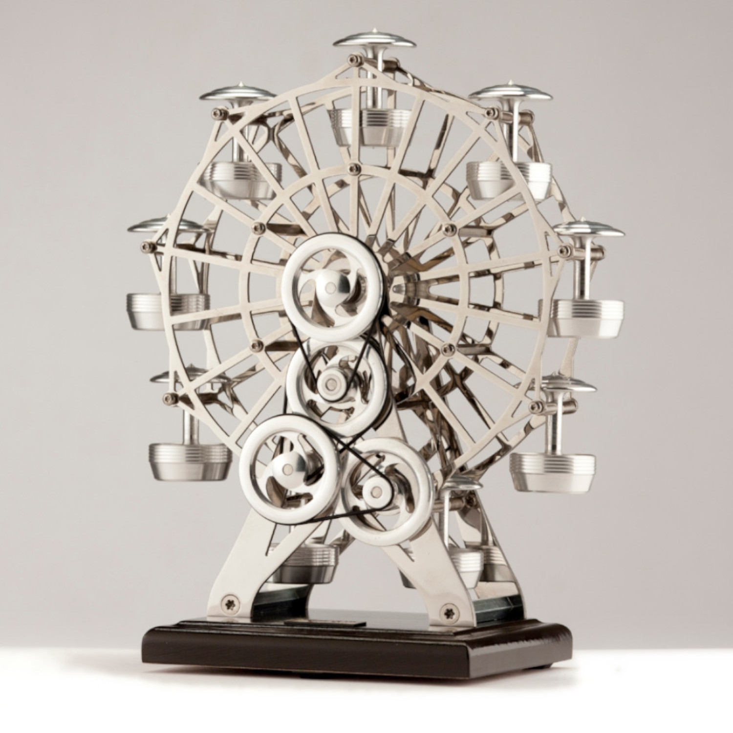 Stirling Antriebsmodell Riesenrad dunkel BHB-R3