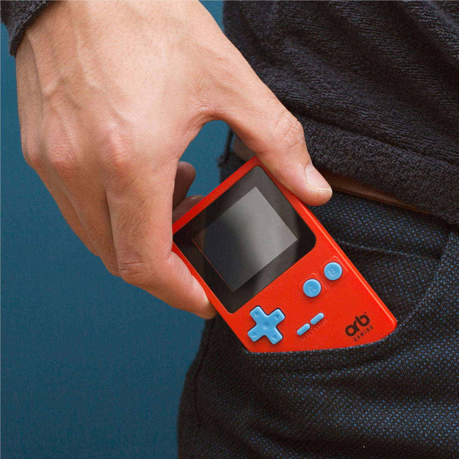 ORB - Retro Konsole Handheld rot
