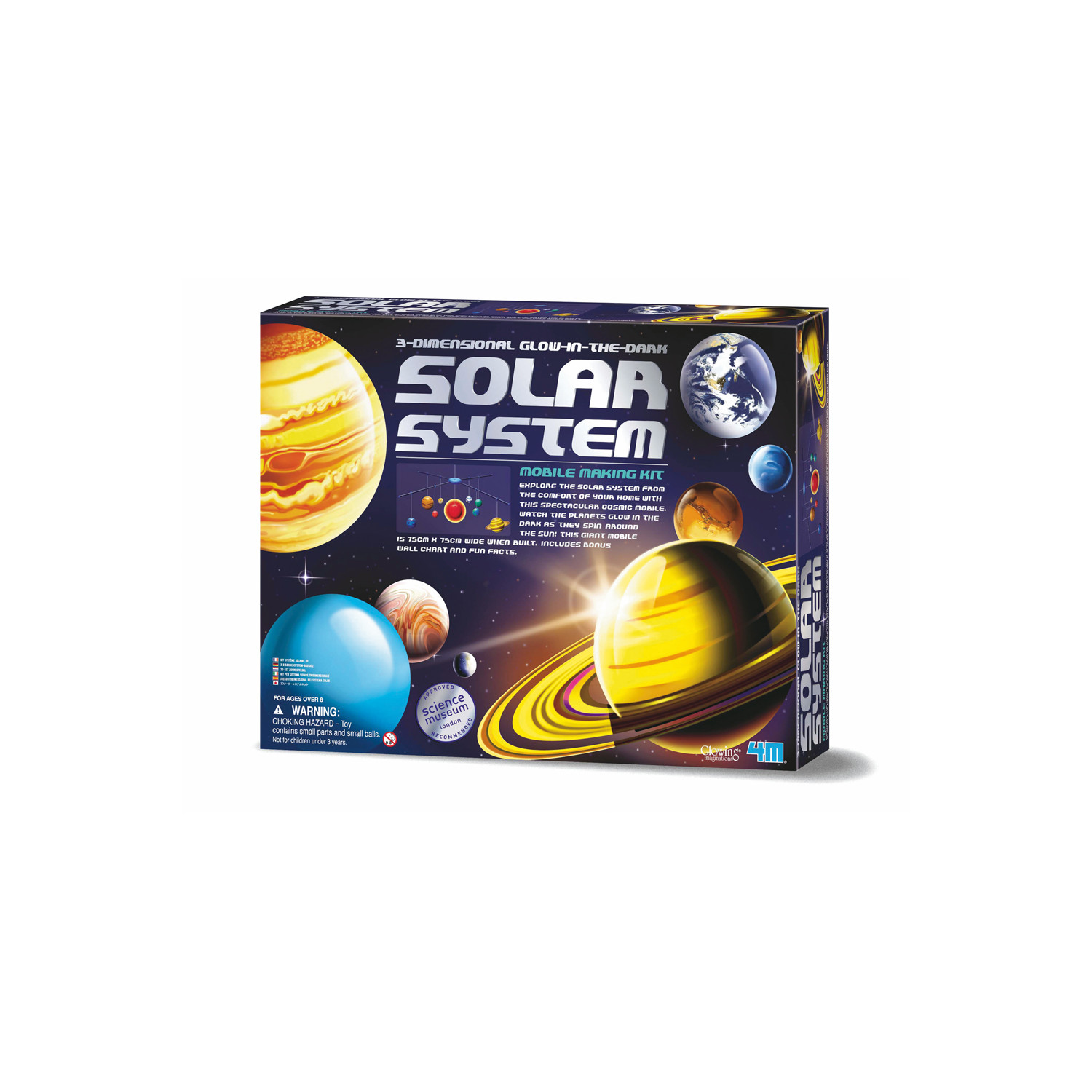 Leucht-Sonnensystem Mobile Bastelset 