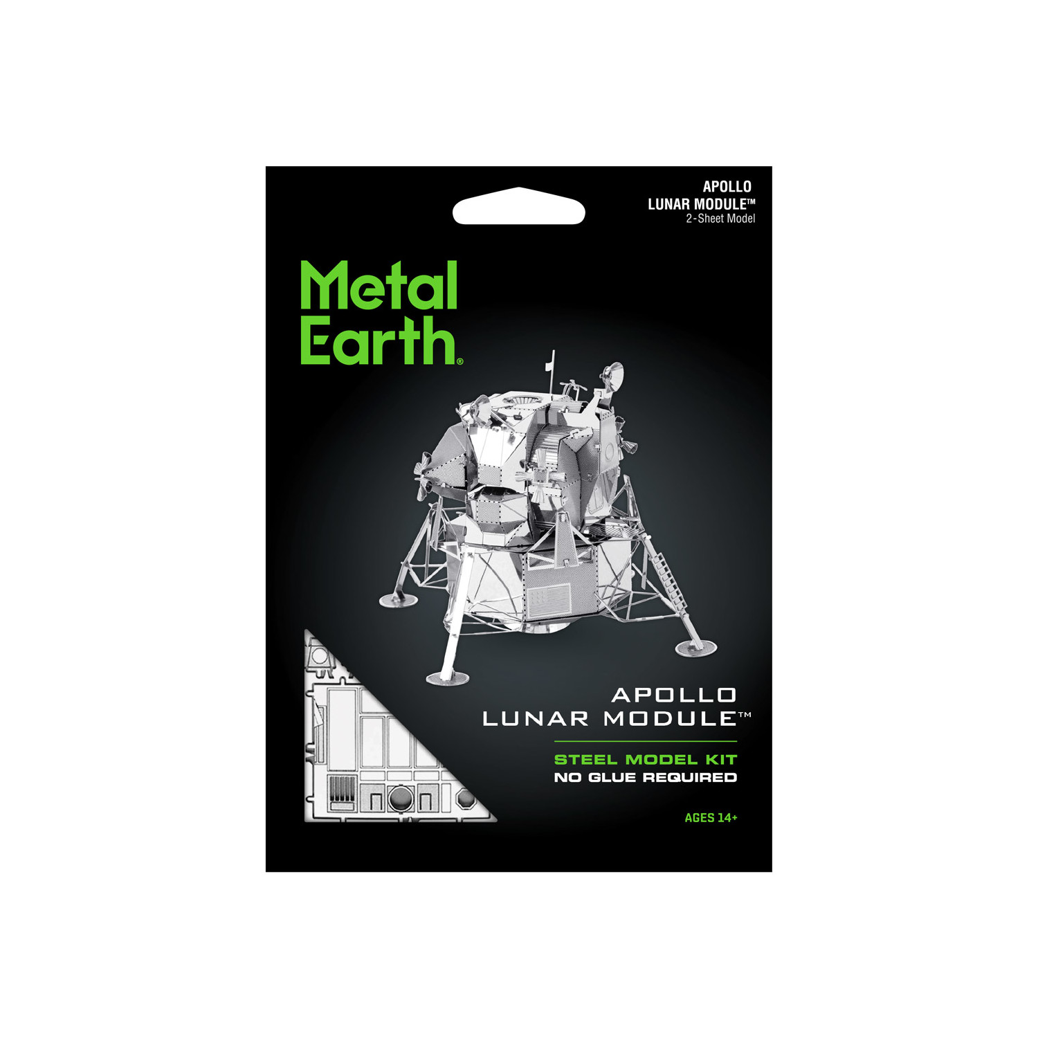 Metal Earth Silver Edition - Apollo Lunar Module