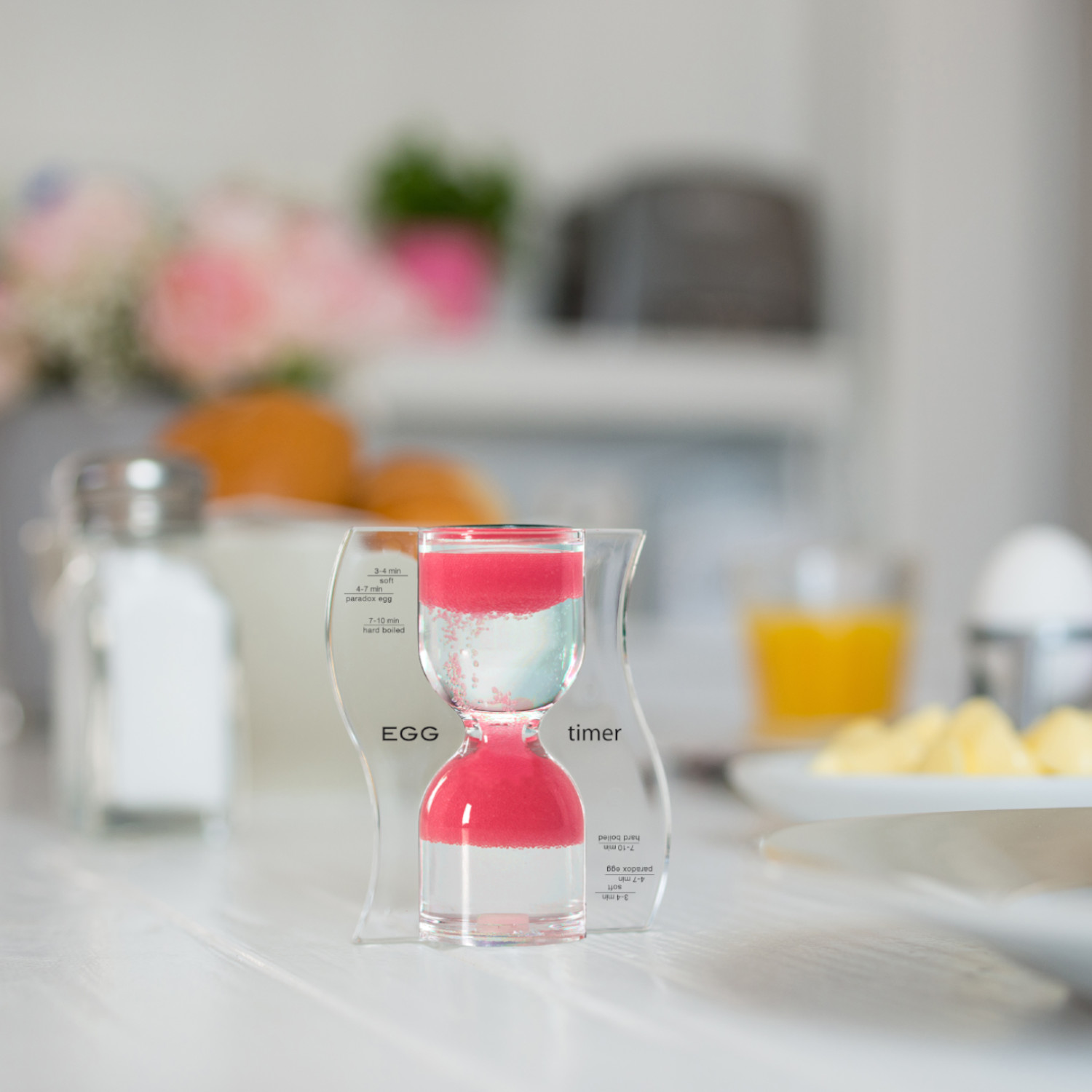 PARADOX EGG TIMER, light pink