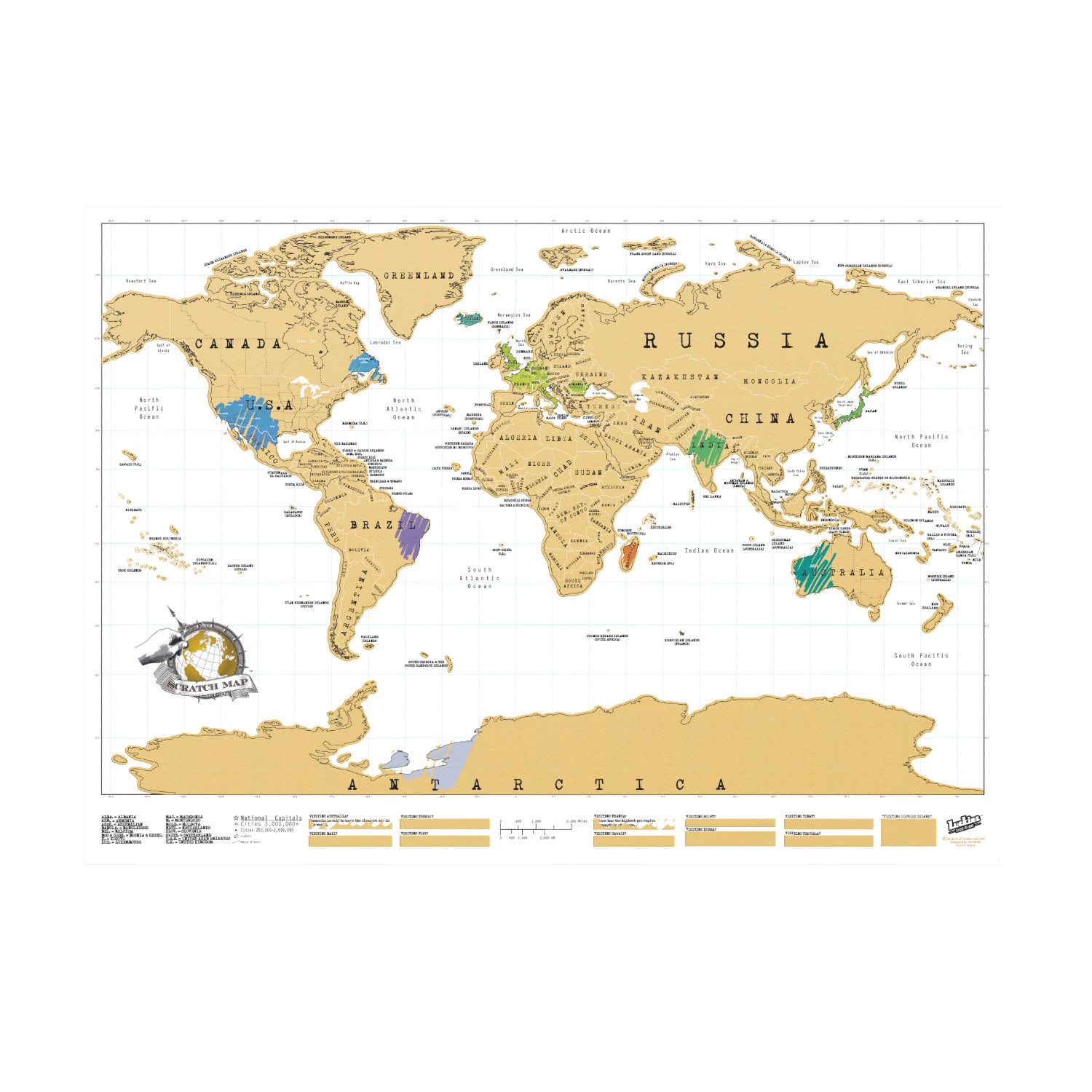 Scratch Map