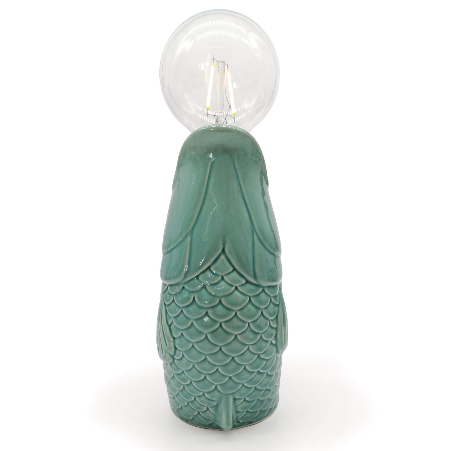 Lucia - Tischleuchte Fisch - Türkis