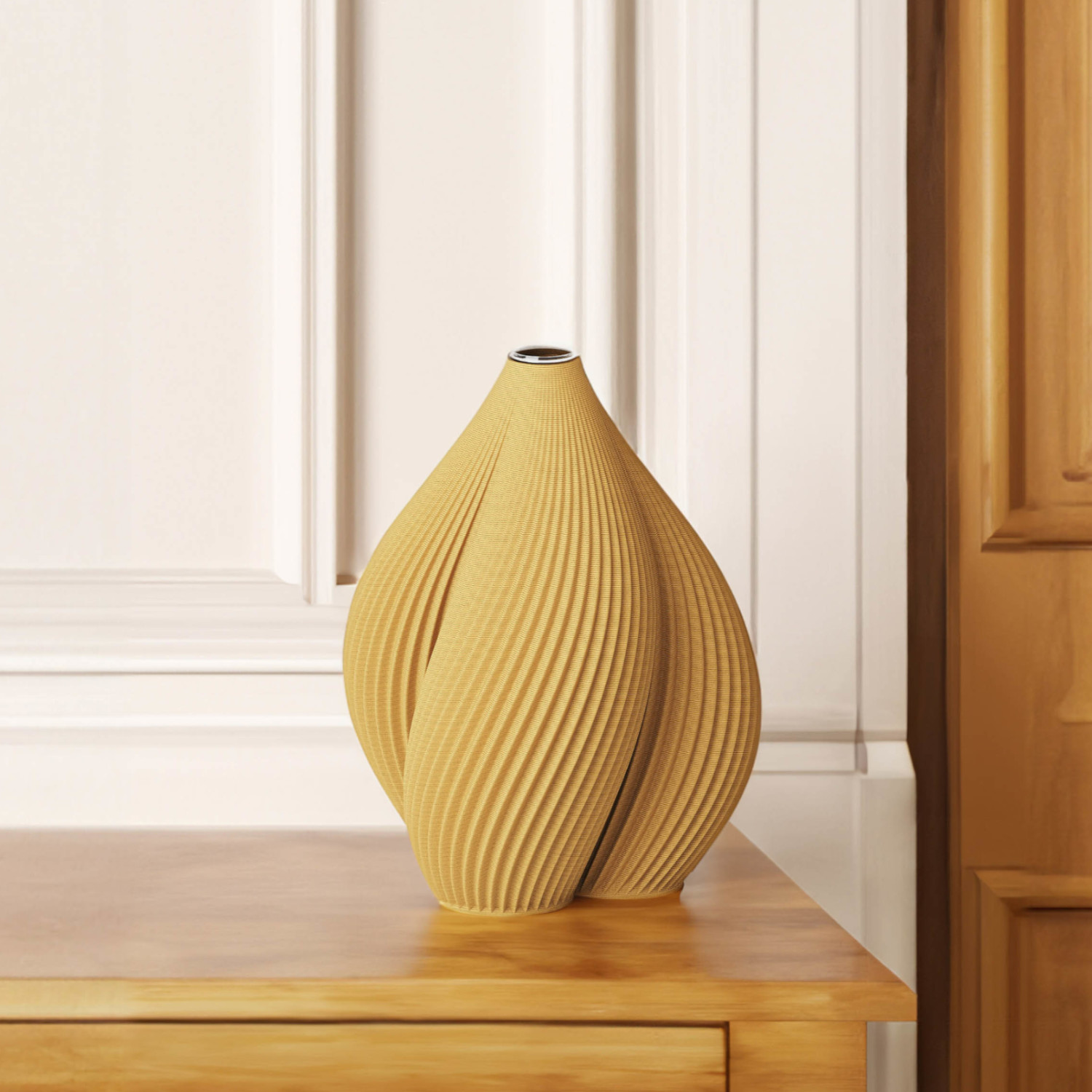 Vase Venus 1 - Goldorange