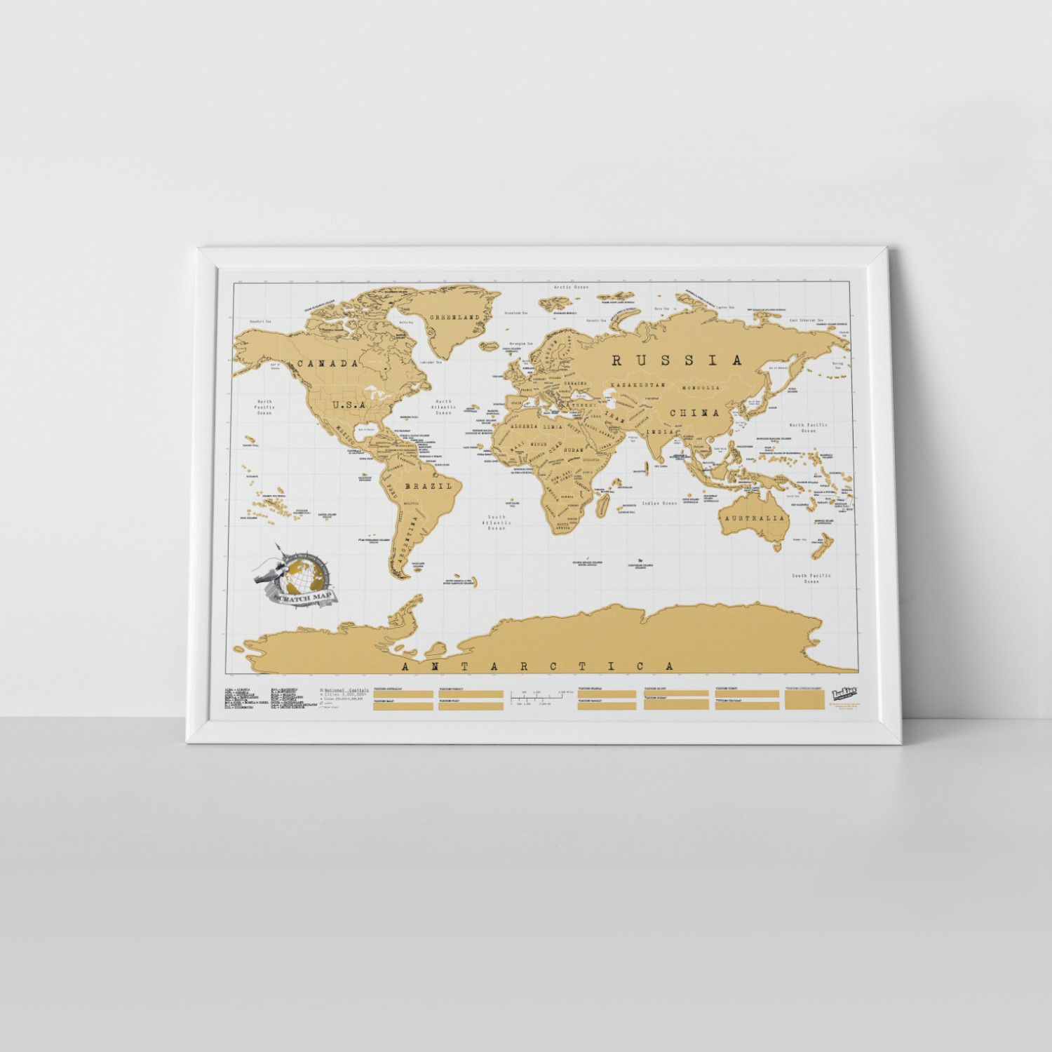 Scratch Map