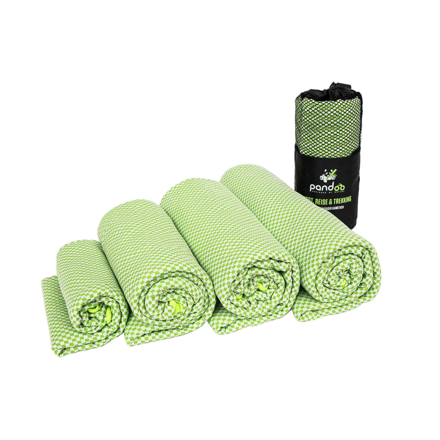 Bambus Handtuch Grün (130x80cm)