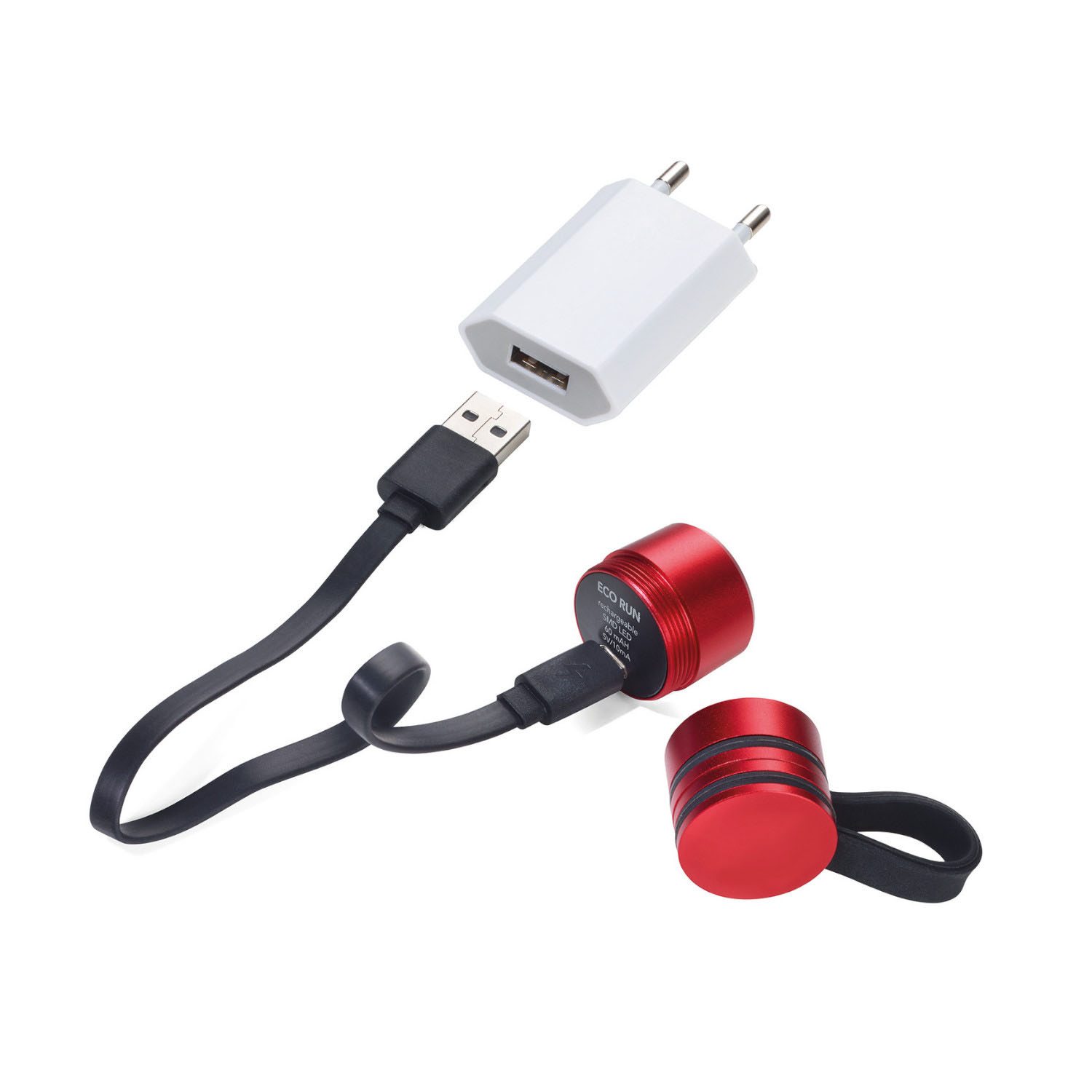 ECO RUN Sicherheitslicht 60 mAh red