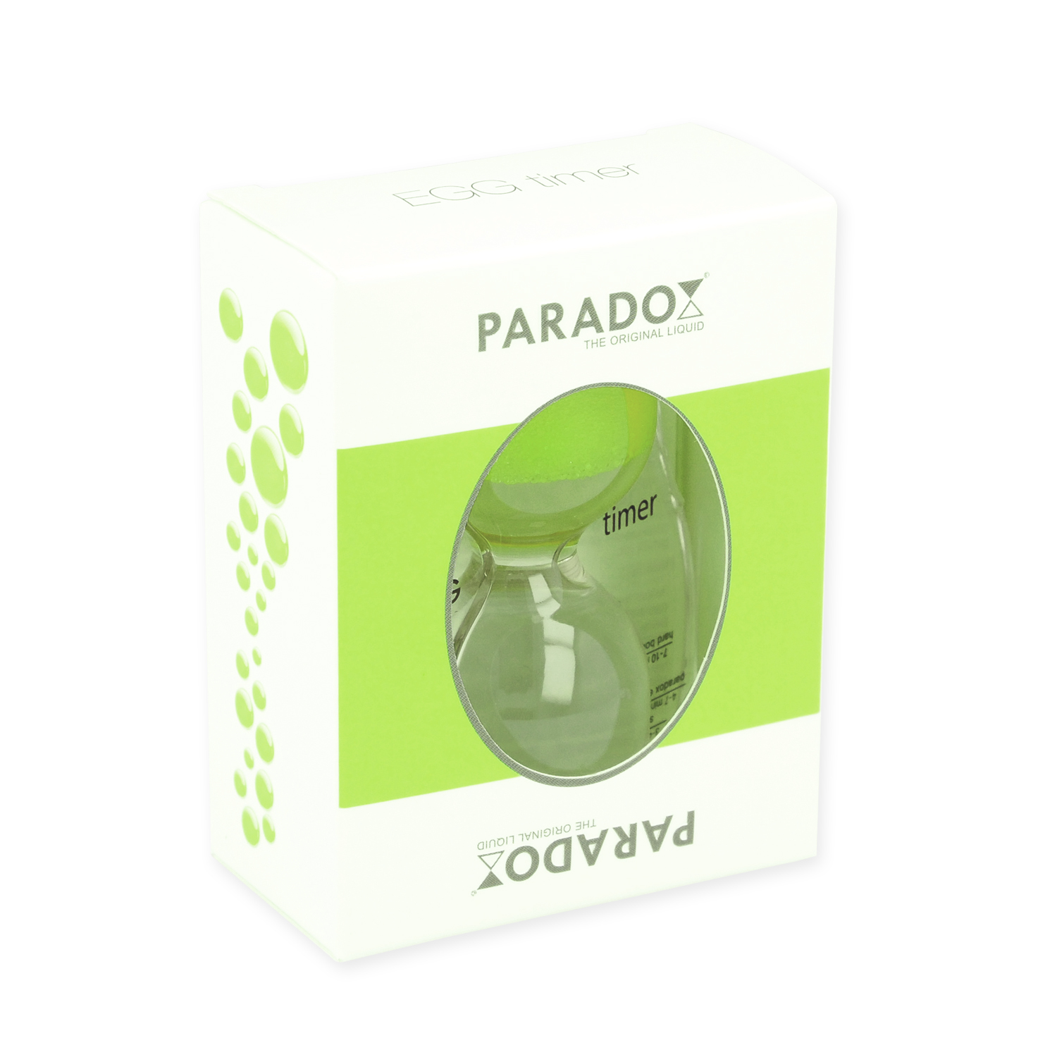PARADOX EGG TIMER, light green