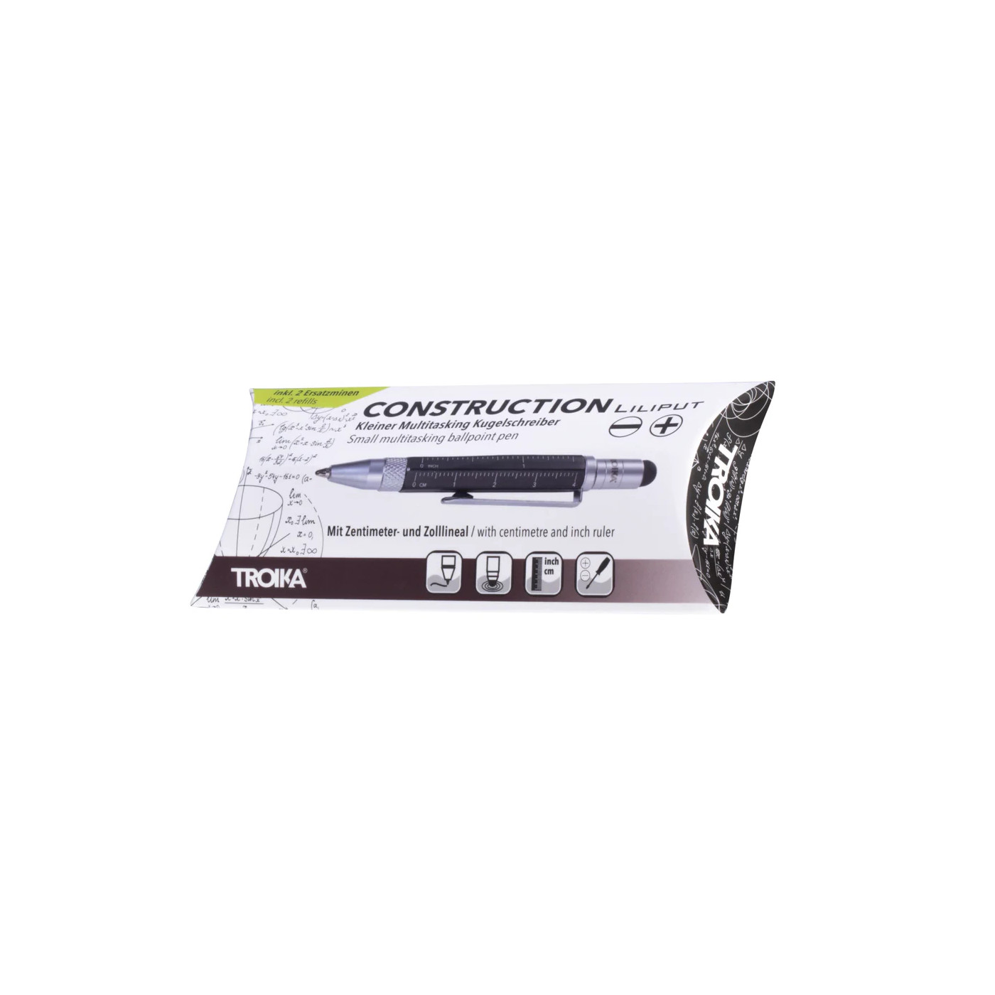 Multitasking-Kugelschreiber Liliput Tool Pen - Schwarz