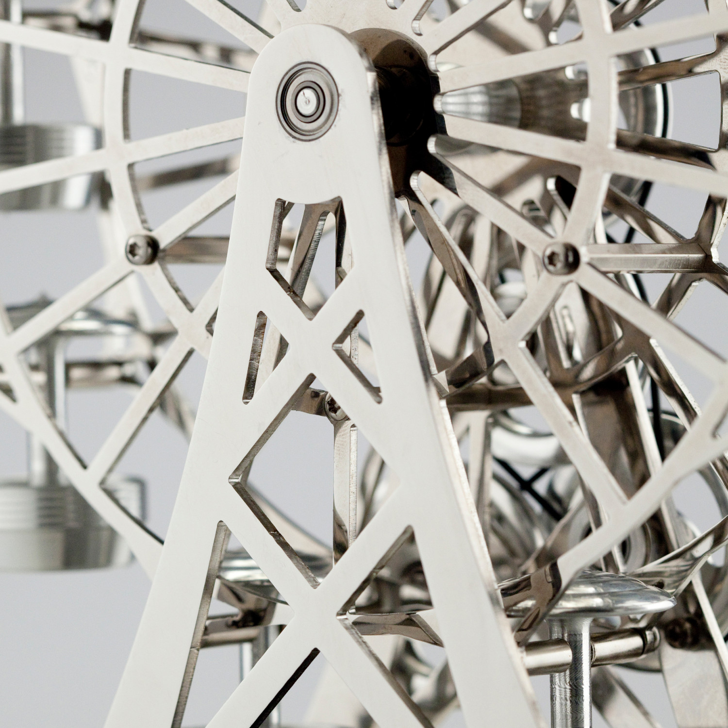 Stirling Antriebsmodell Riesenrad dunkel BHB-R3