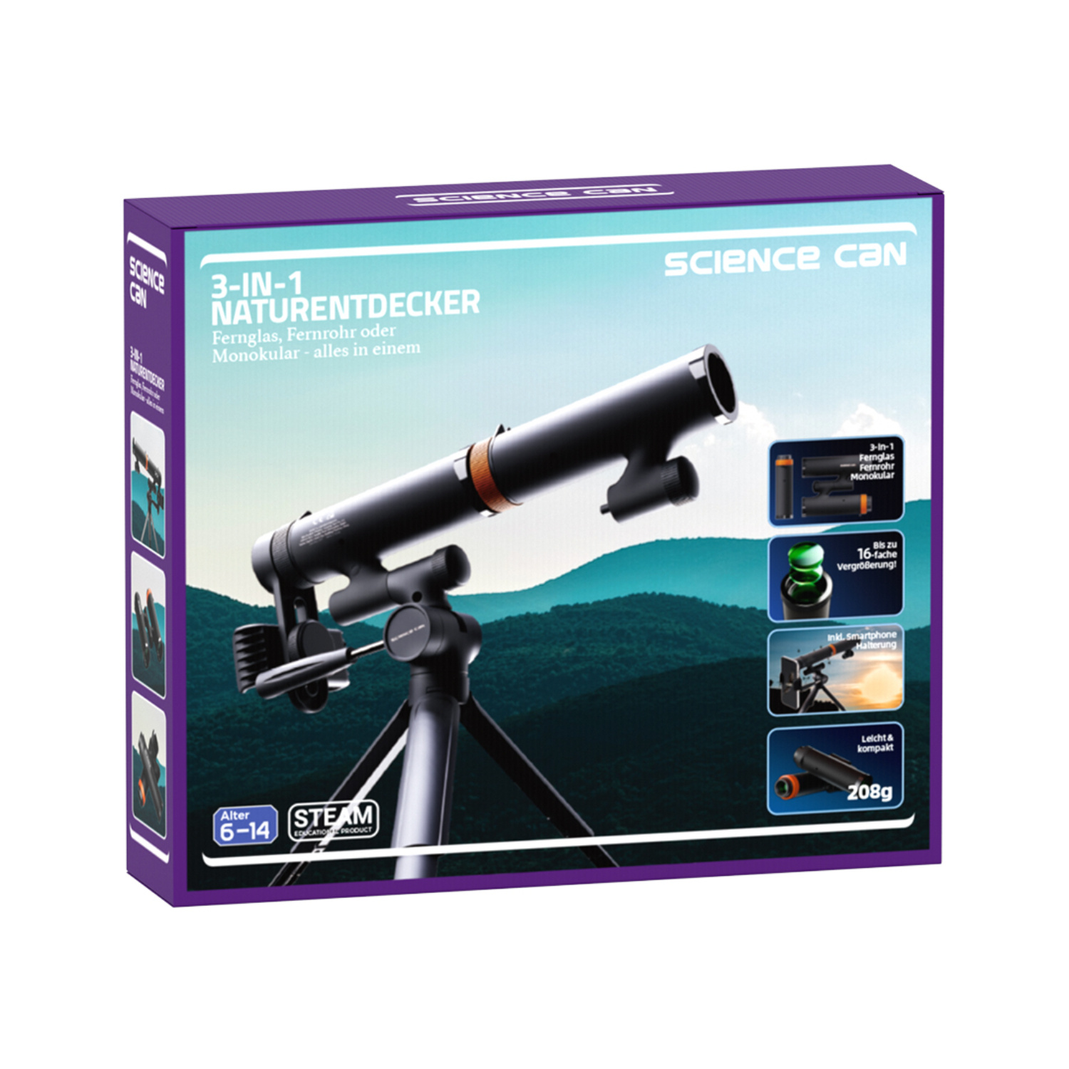 3-in-1 Naturentdecker / 3-in-1 Nature Explorer