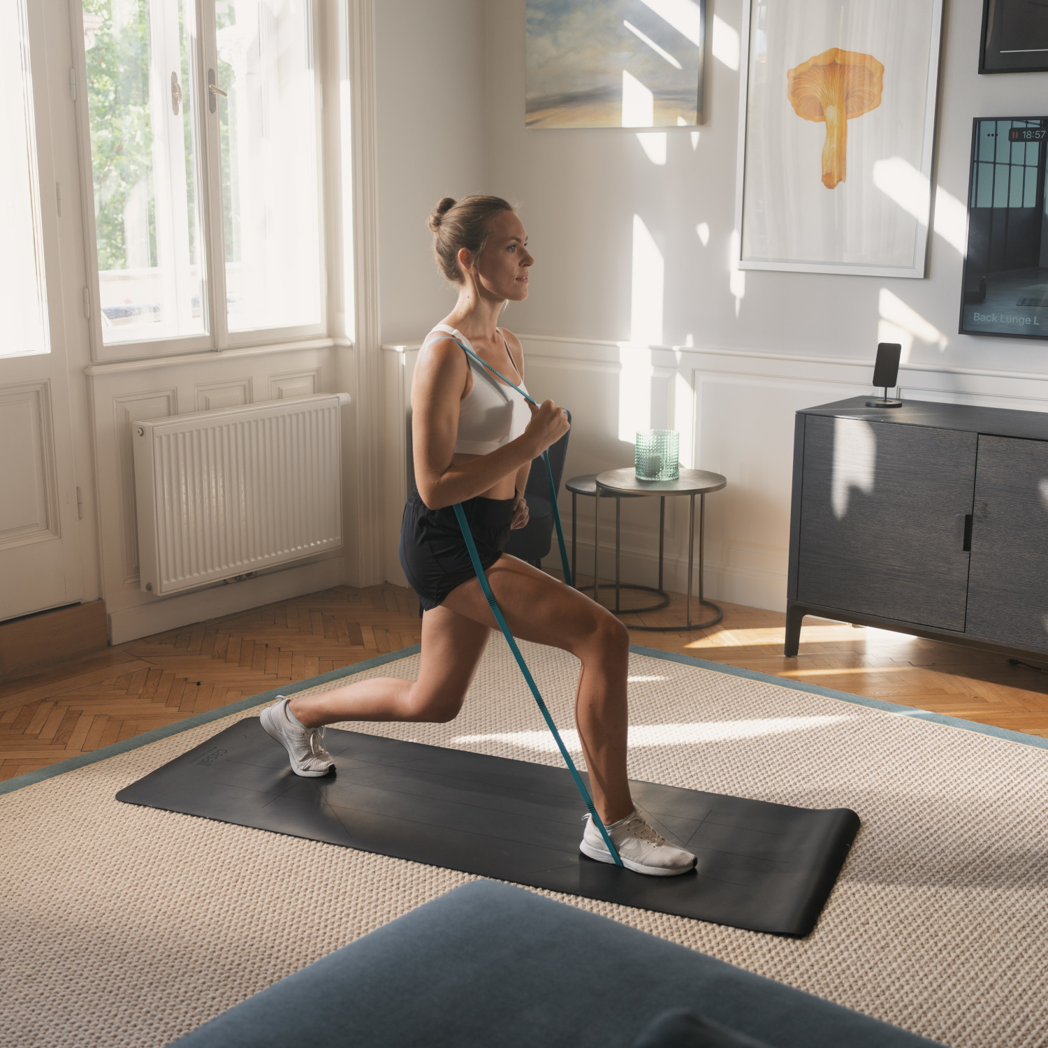 Smartes Fitnessband STRAFFR mit App - medium