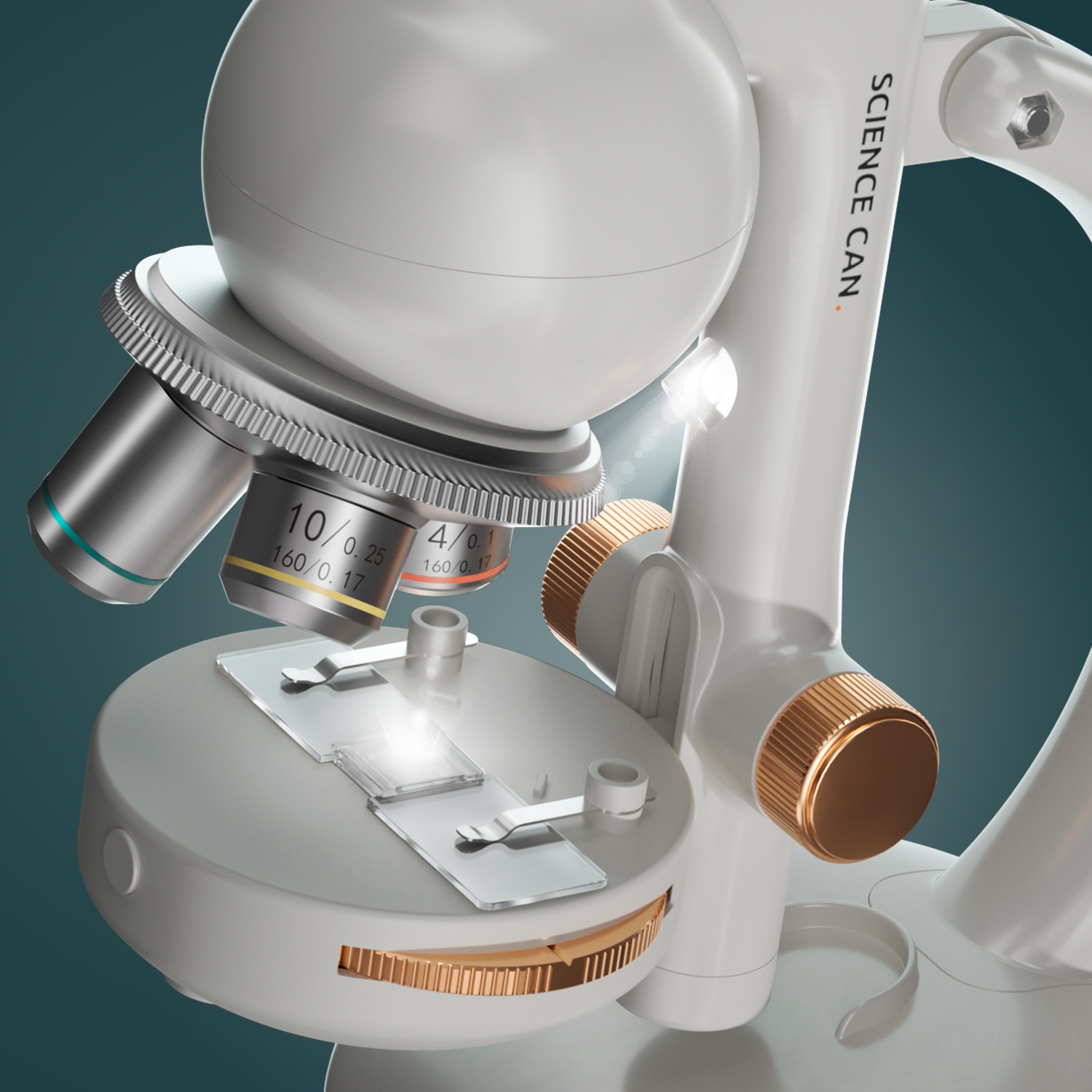 Mikroskop 1600 Labor Set /Microsope 1600 Lab Set