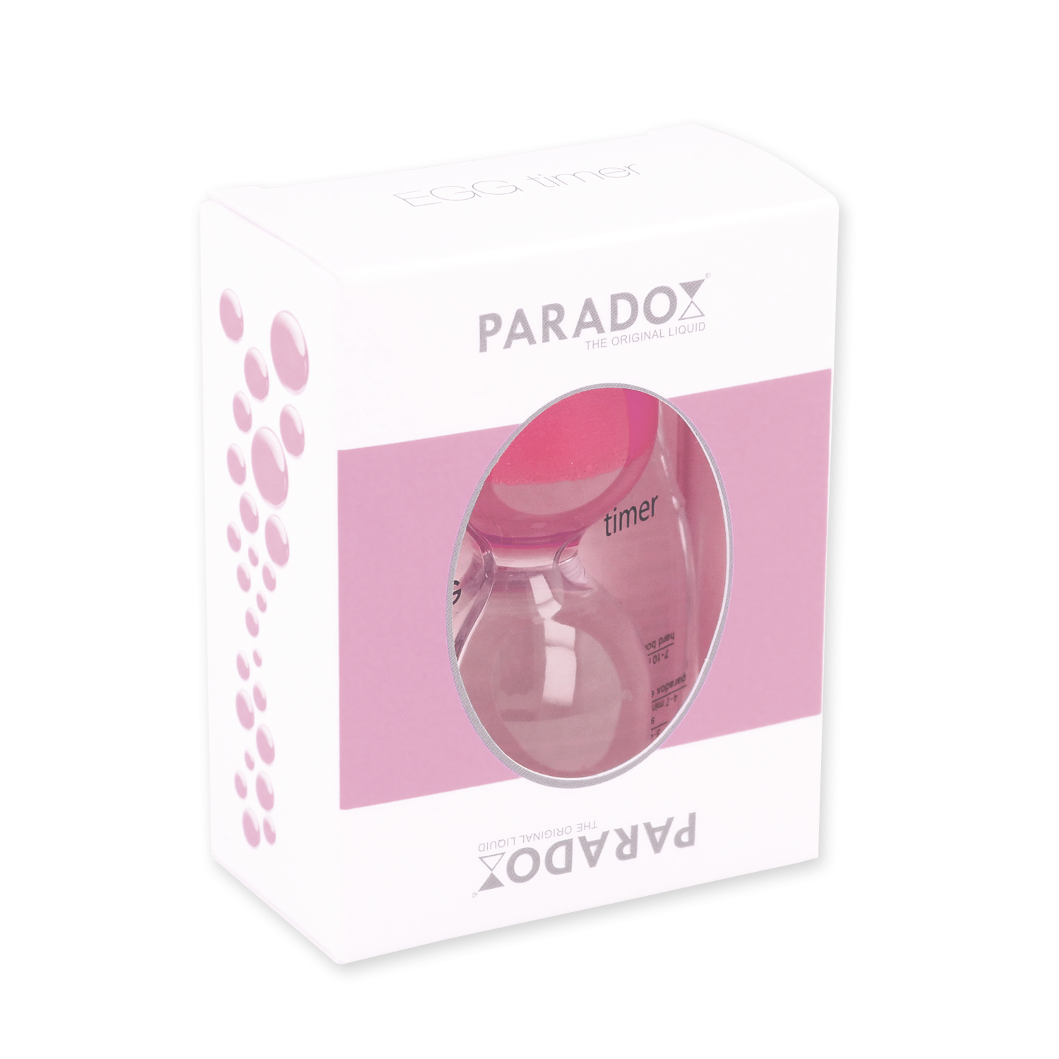 PARADOX EGG TIMER, light pink
