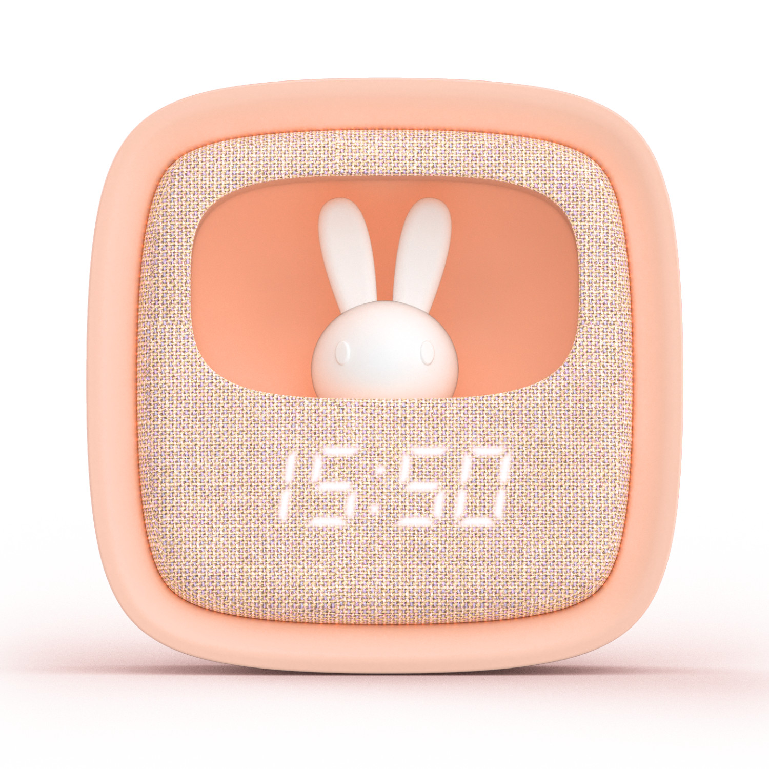 BILLY CLOCK AND LIGHT - PINK